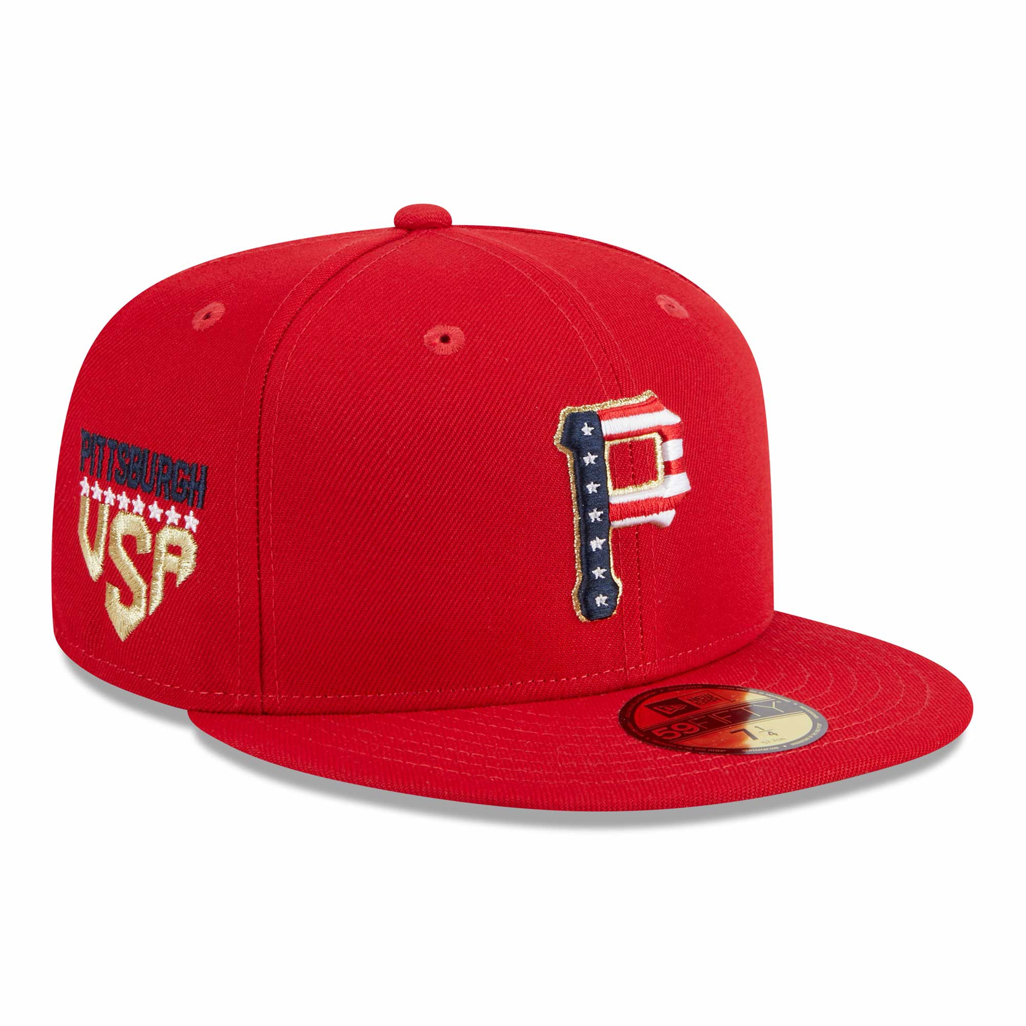 Pittsburgh Pirates 2023 MLB Authentic 4th of July New Era 59FIFTY Fitted Cap