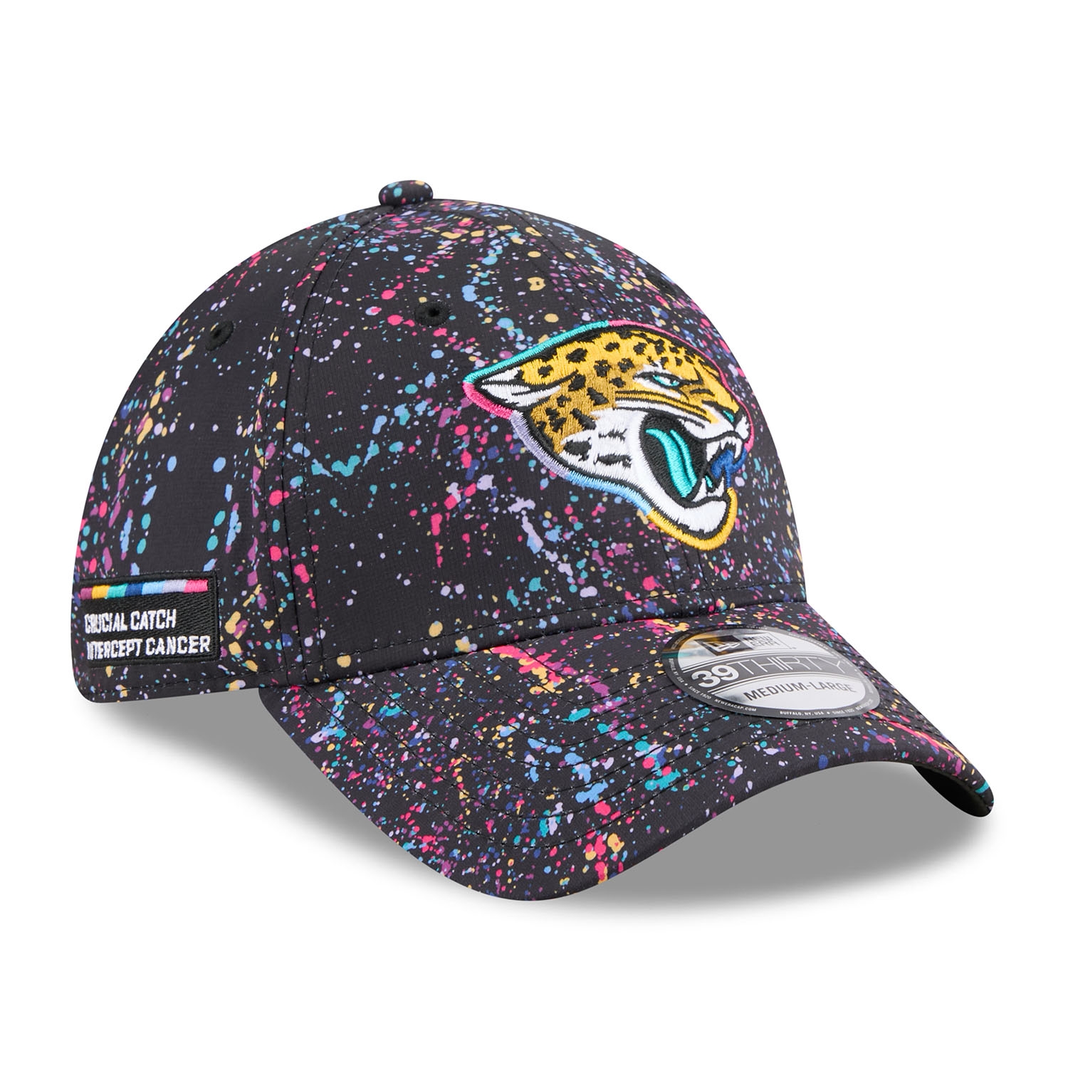 Jacksonville Jaguars 2025 NFL Crucial Catch 39THIRTY Flex Cap