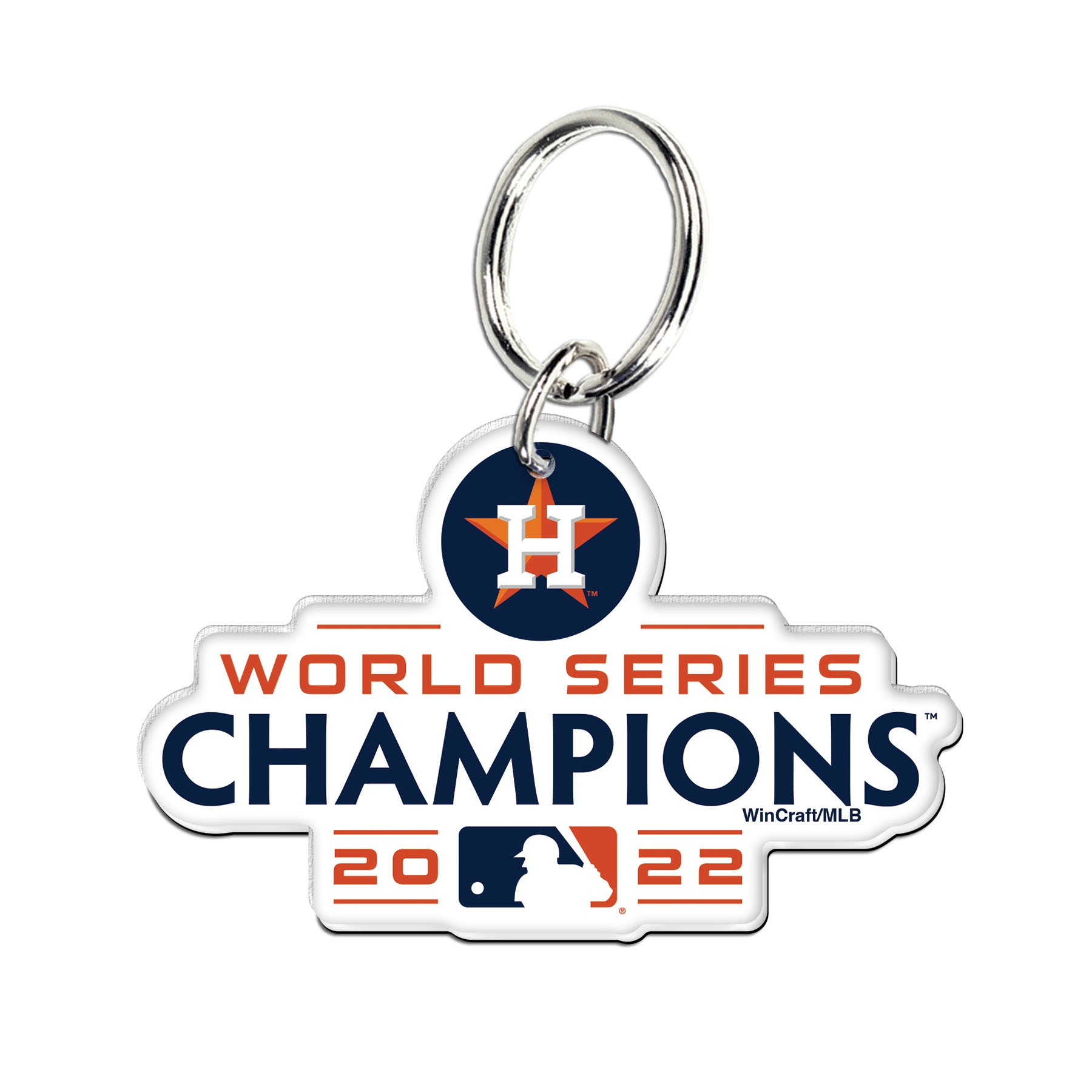 Houston Astros 2022 World Series Champions Premium MLB Key Ring