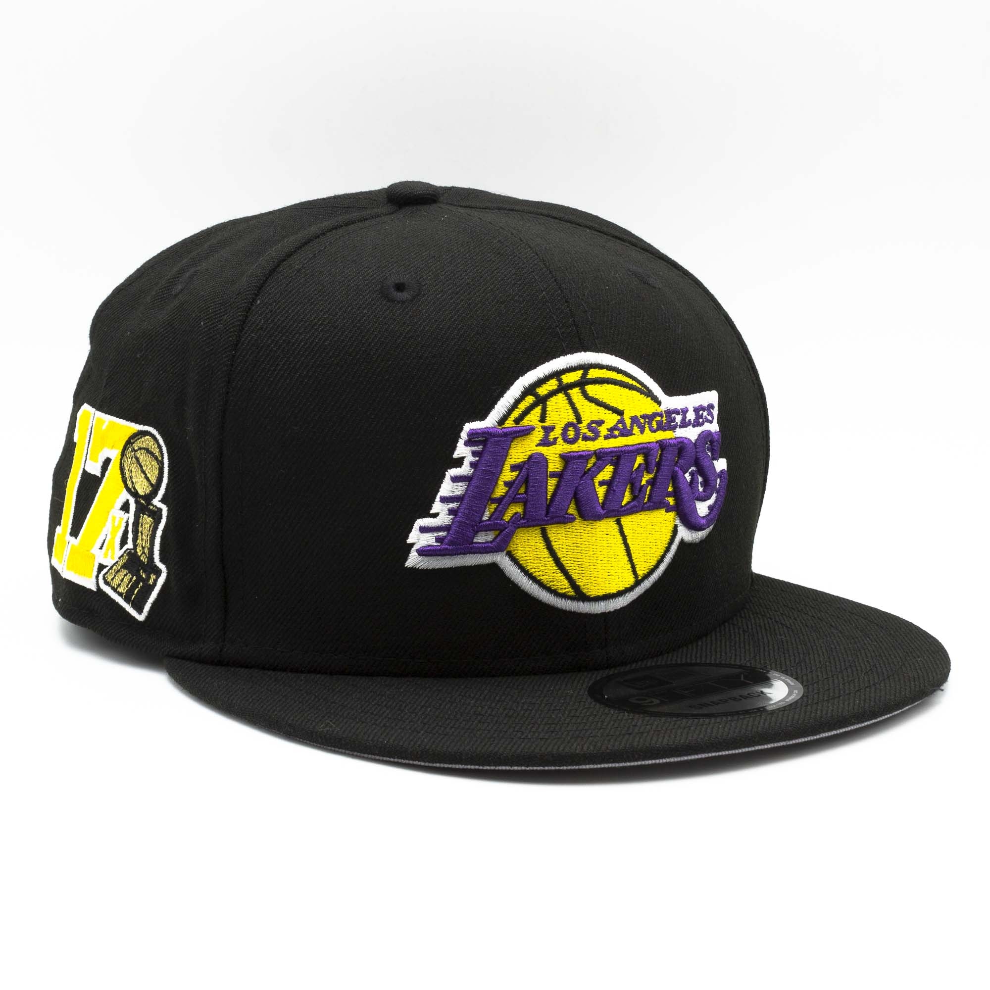 Los Angeles Lakers 17x NBA Champions New Era 9FIFTY Snapback NBA Cap Schwarz