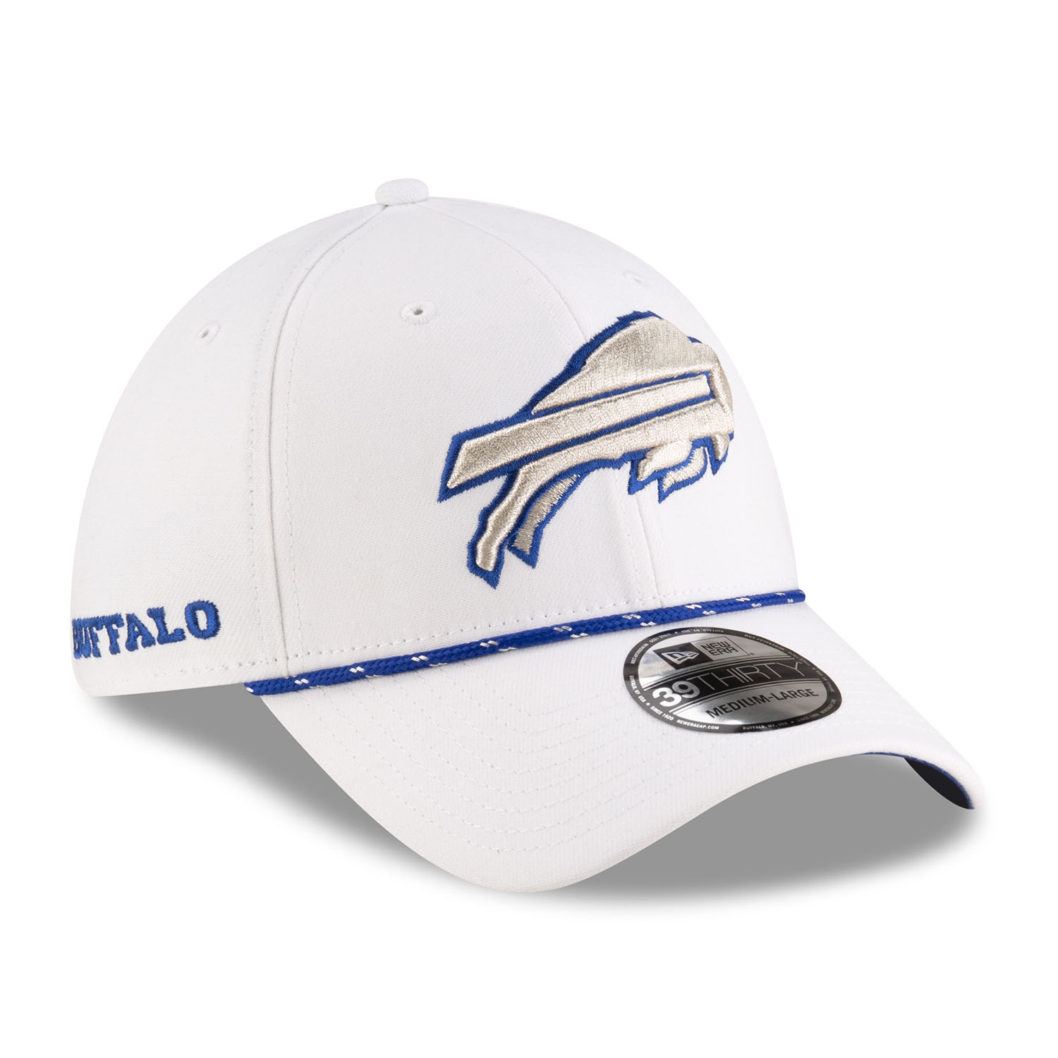 Buffalo Bills 2025 Rivalries 39THIRTY Flex Cap White