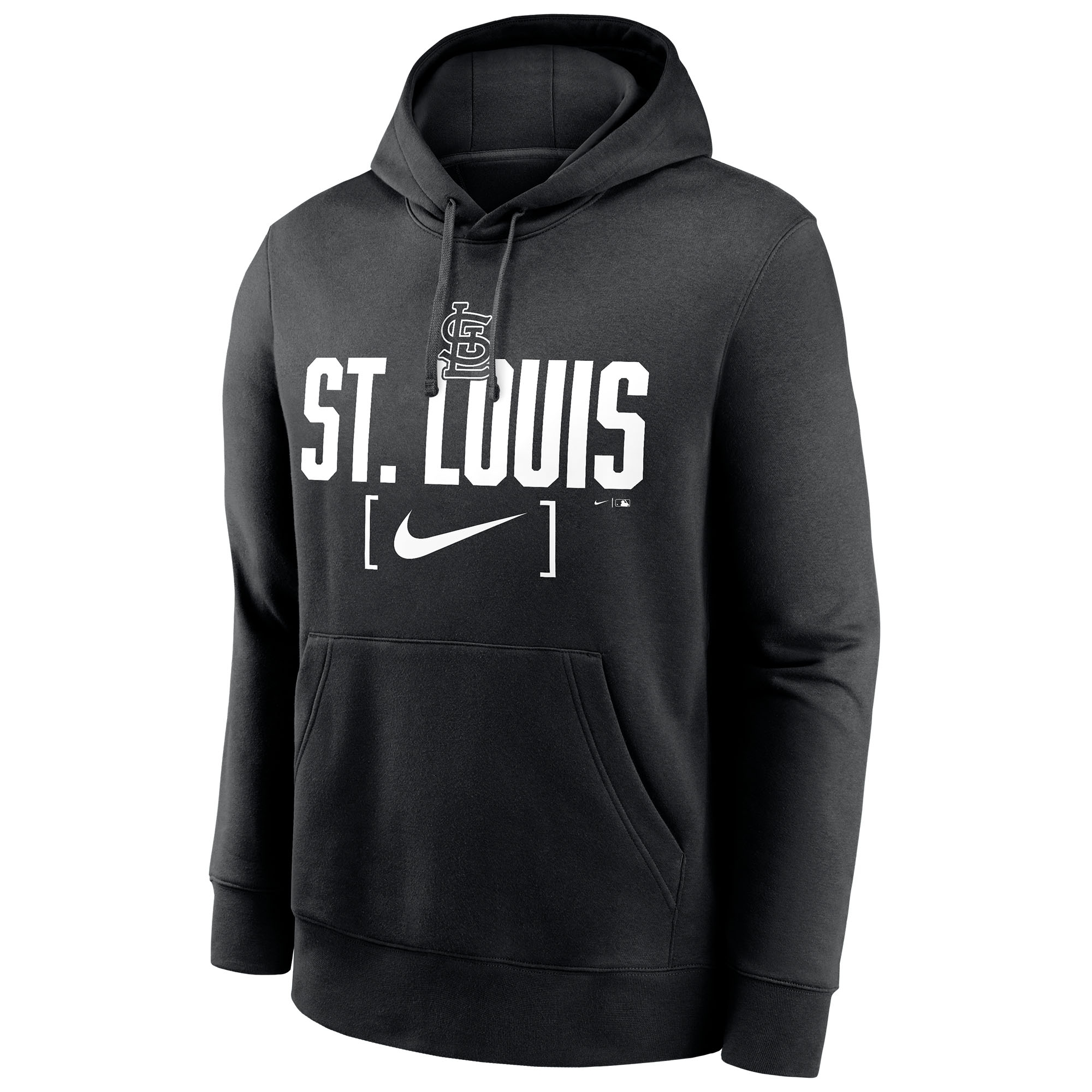 St. Louis Cardinals Nike Club Slack MLB Hoodie Schwarz