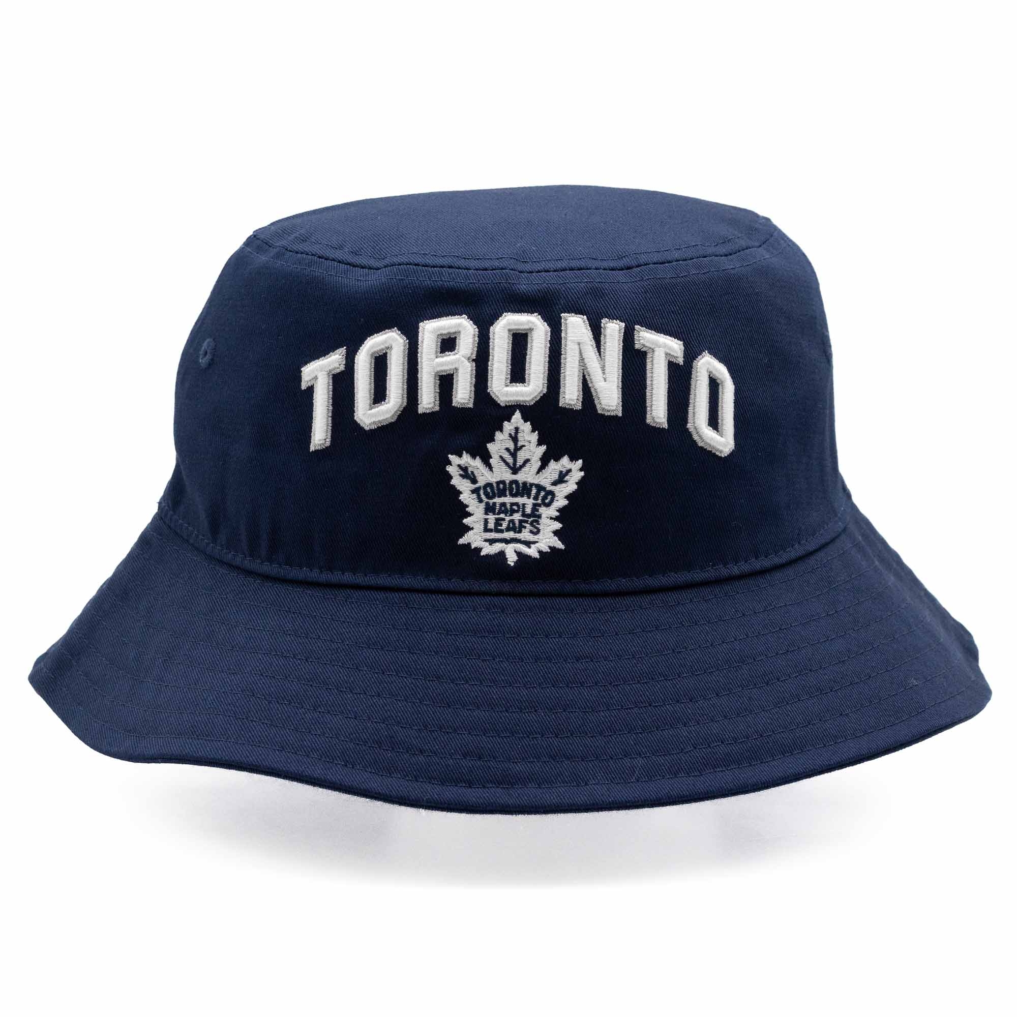 Toronto Maple Leafs Starter Slapshot NHL Bucket Hat Navy