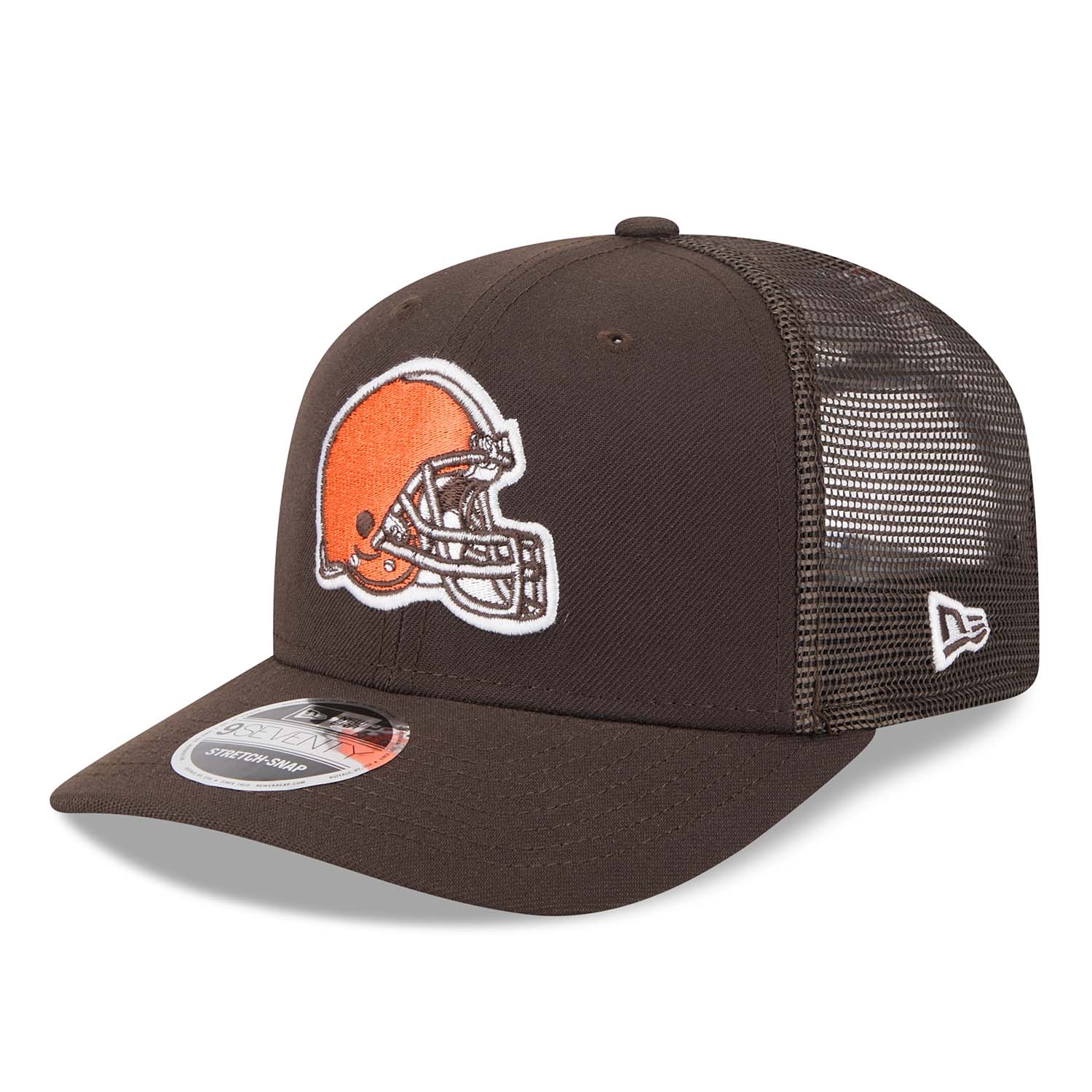 Cleveland Browns New Era Stretch-Snap 9SEVENTY NFL Trucker Cap Braun