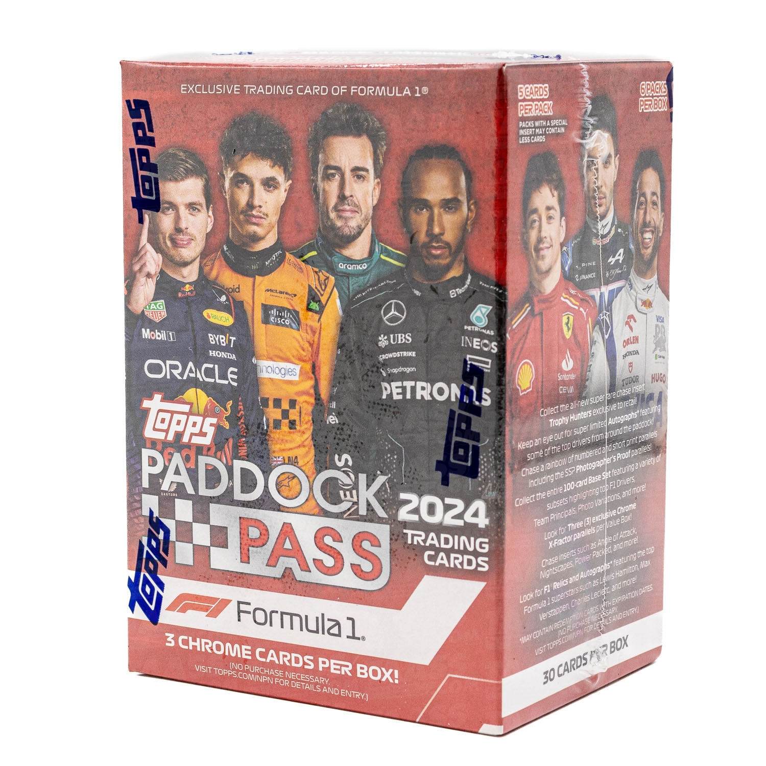 2024 Topps Paddock Pass Formula 1 Racing (Formel 1) F1 Blaster Box