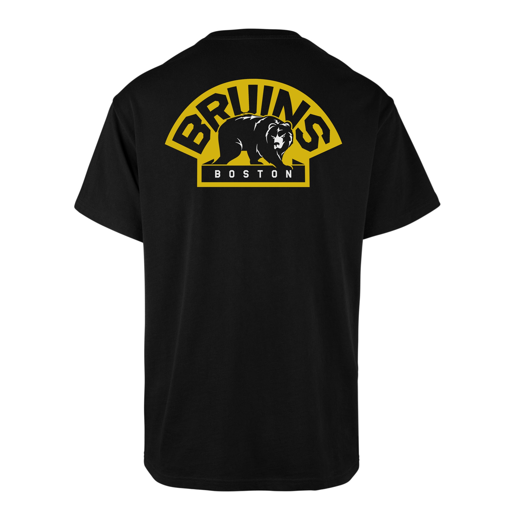 Boston Bruins Alternate Logo Backer '47 Echo NHL T-Shirt