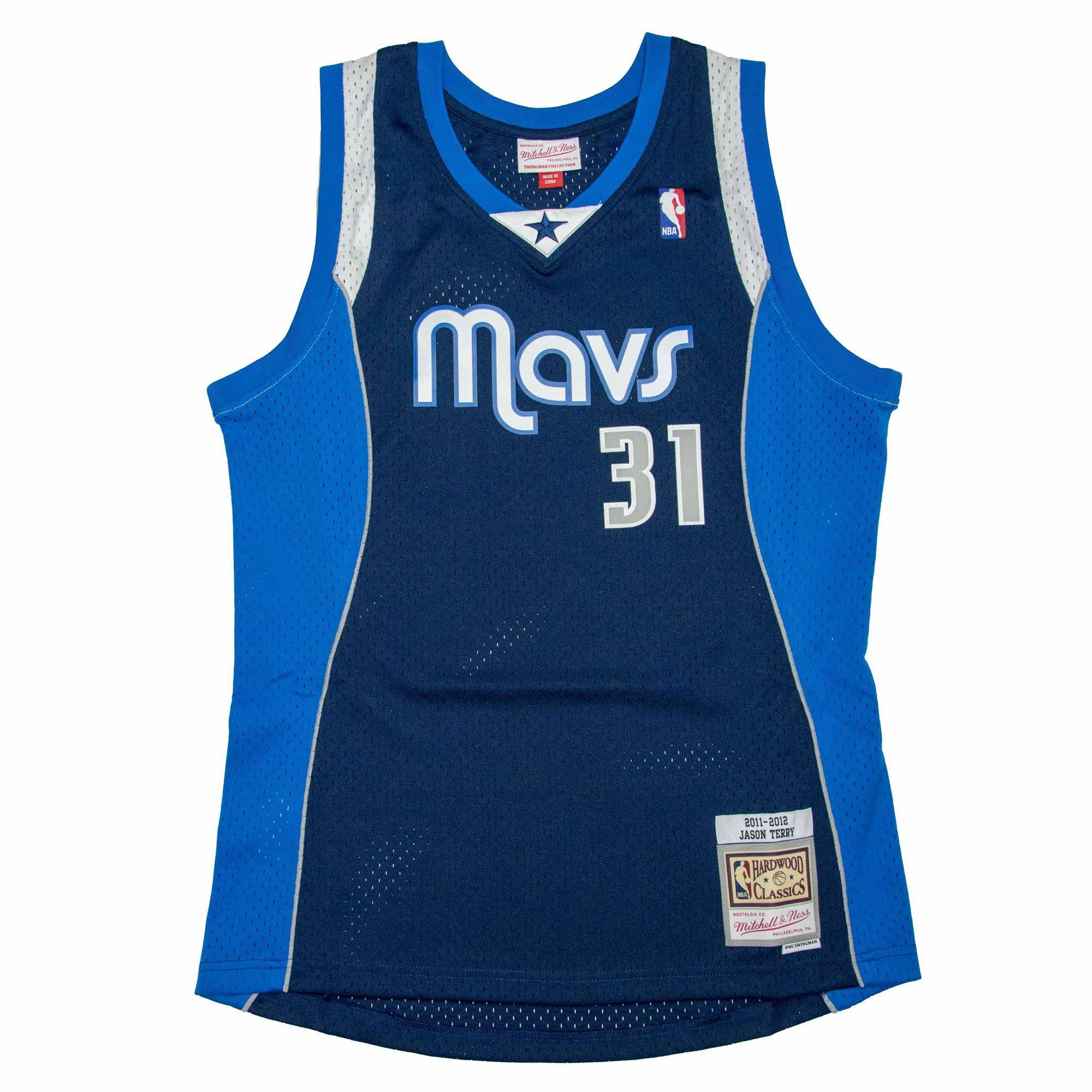 Jason Terry #31 Dallas Mavericks 2011-12 Mitchell & Ness Swingman NBA Trikot Navy