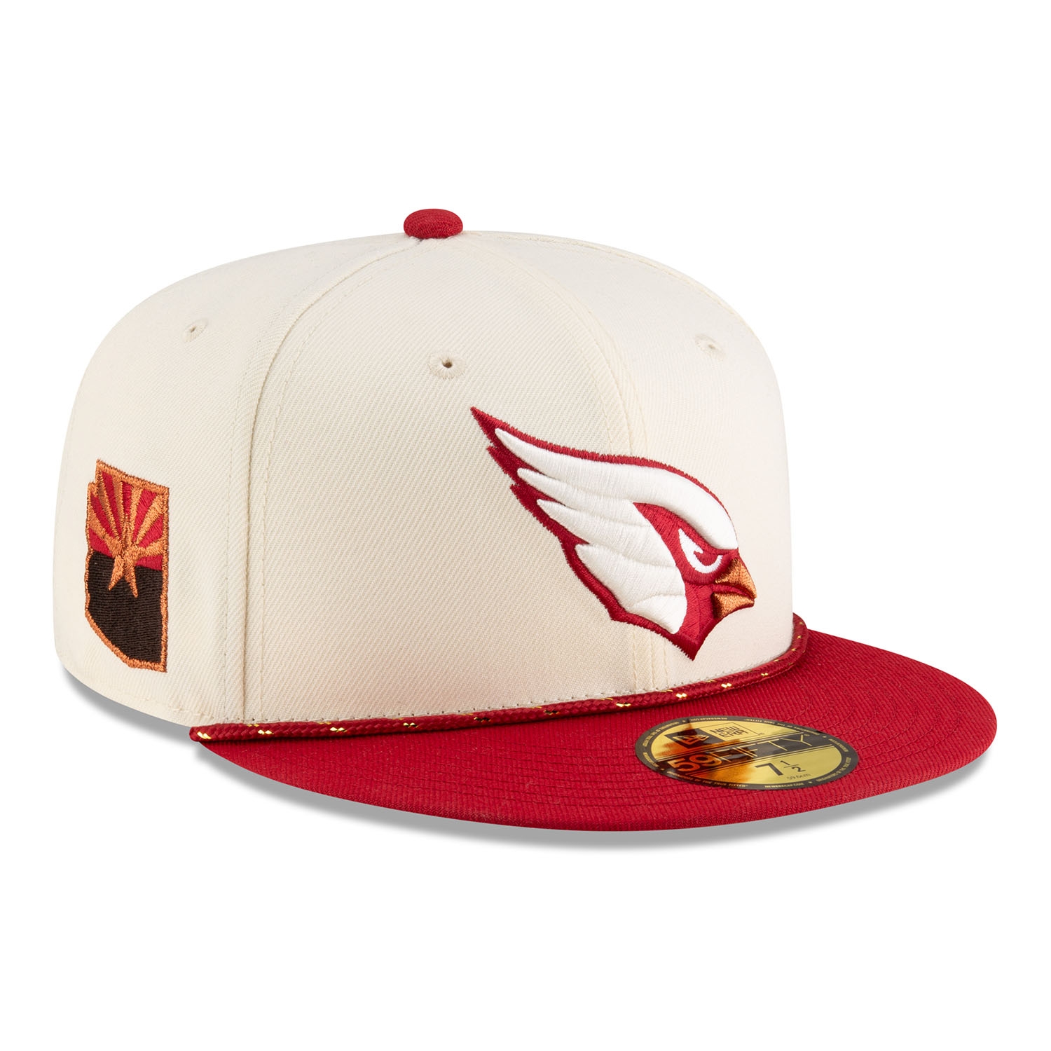 Arizona Cardinals 2025 Rivalries 59FIFTY Fitted Cap Natural