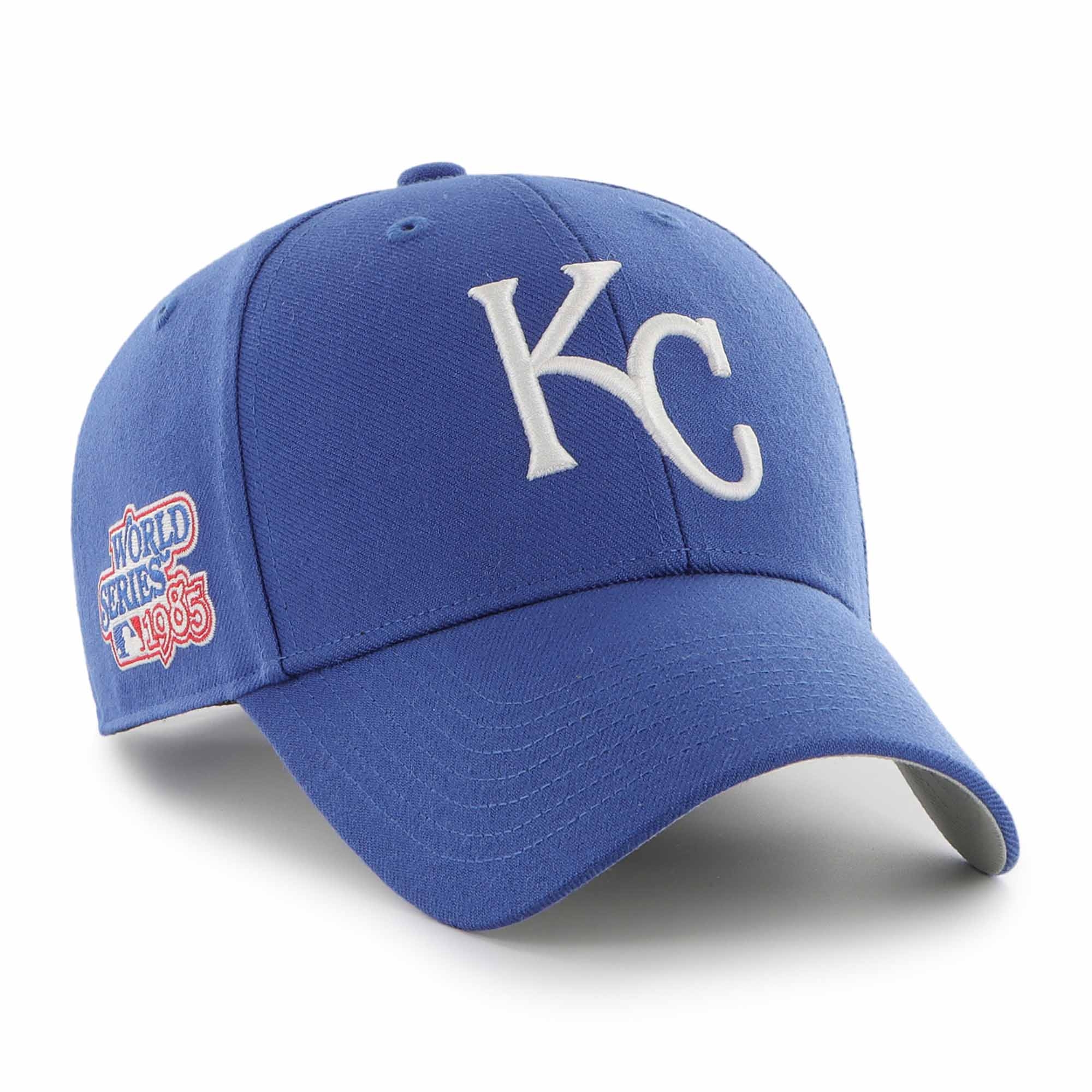 Kansas City Royals 1985 World Series '47 MVP Snapback MLB Cap Blau