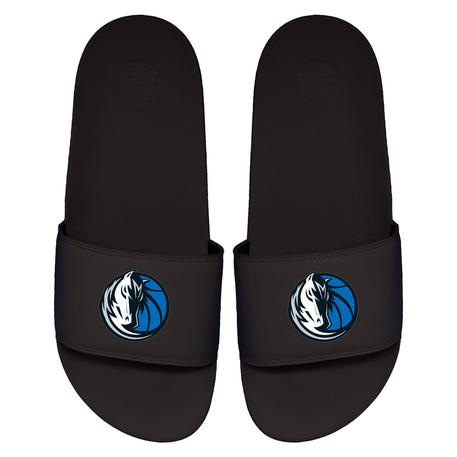 Dallas Mavericks Primary Logo ISlide NBA Slipper Badelatschen Schwarz