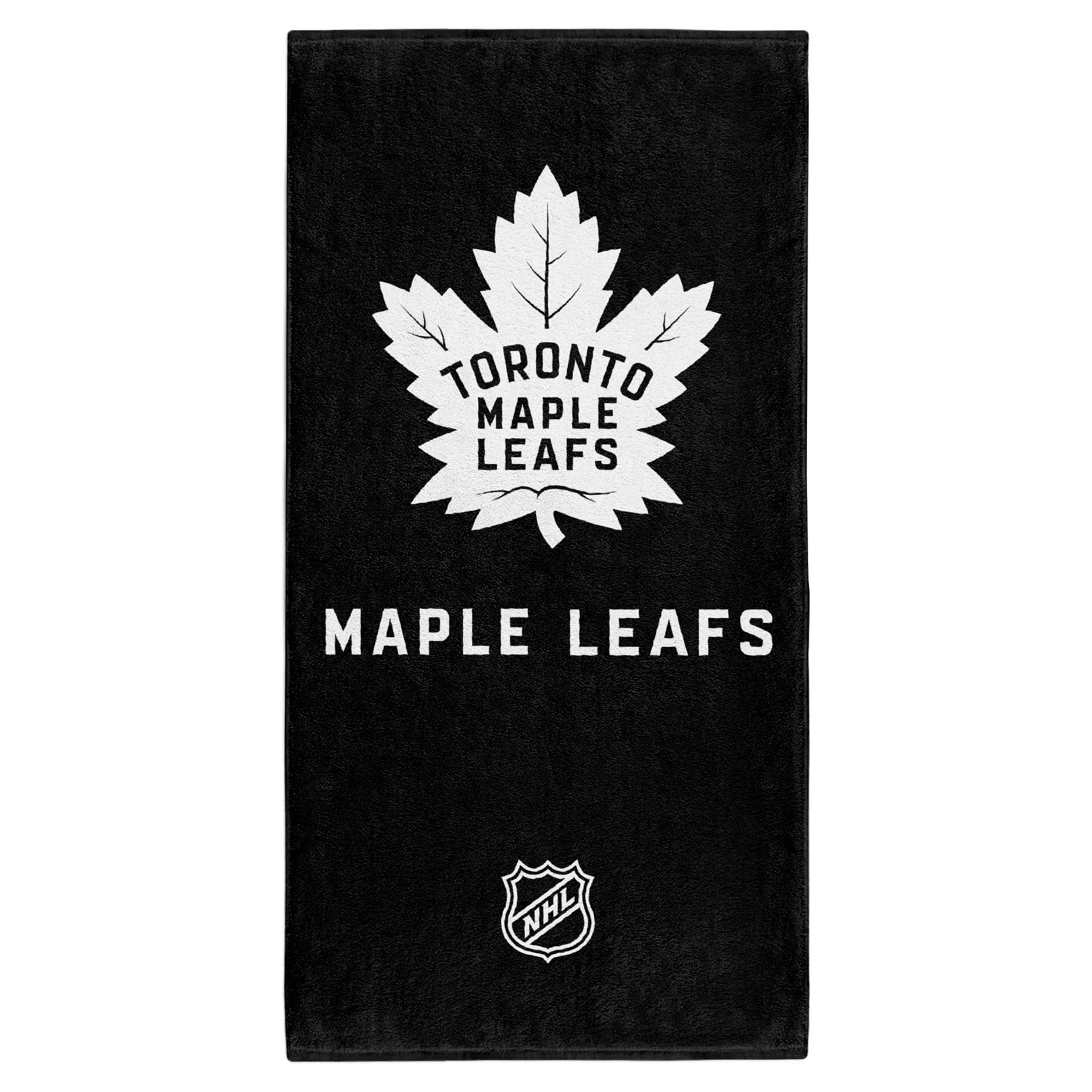 Toronto Maple Leafs NHL Classic Bath Towel Black