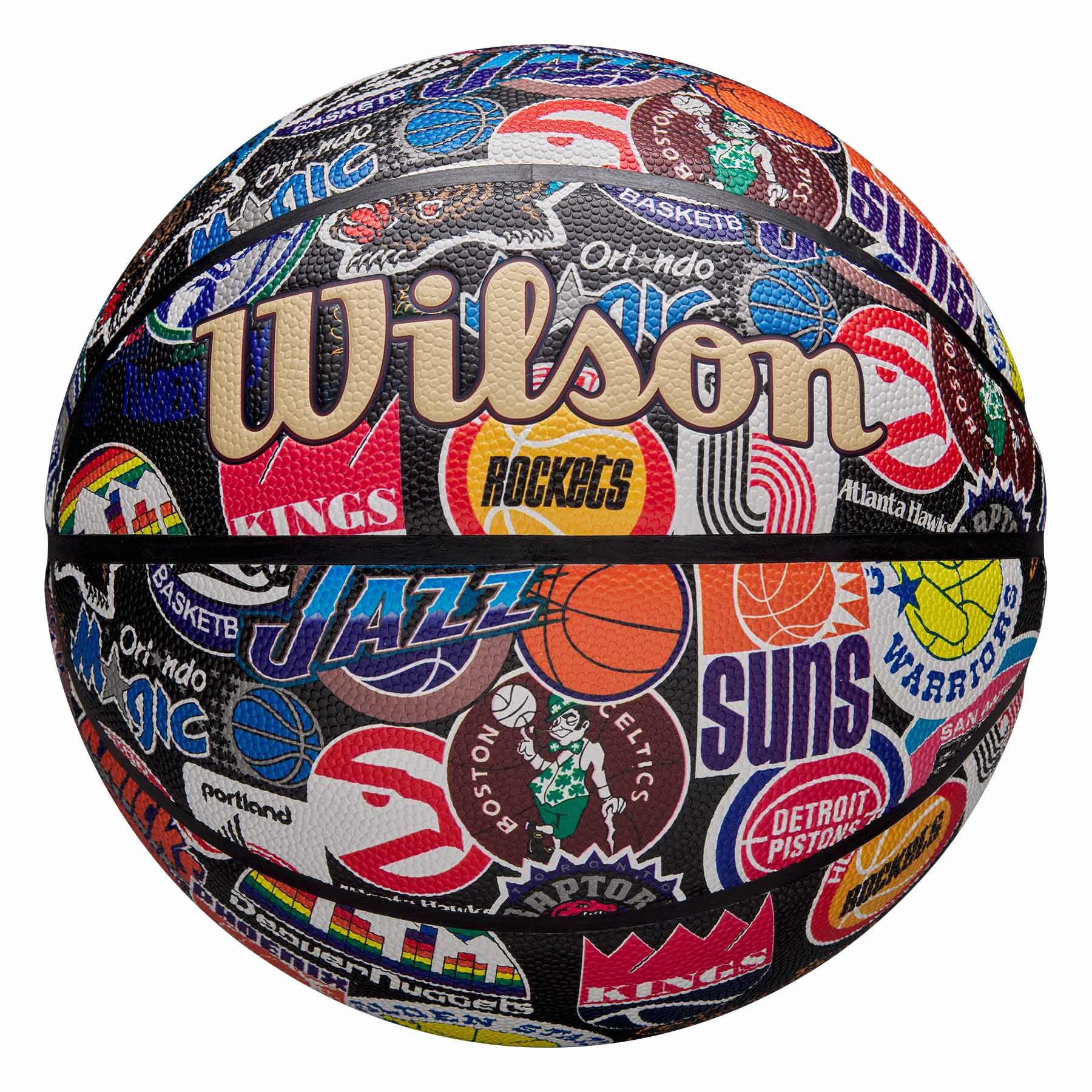 Wilson NBA Retro Hardwood Classics All Team Basketball (Size 7)