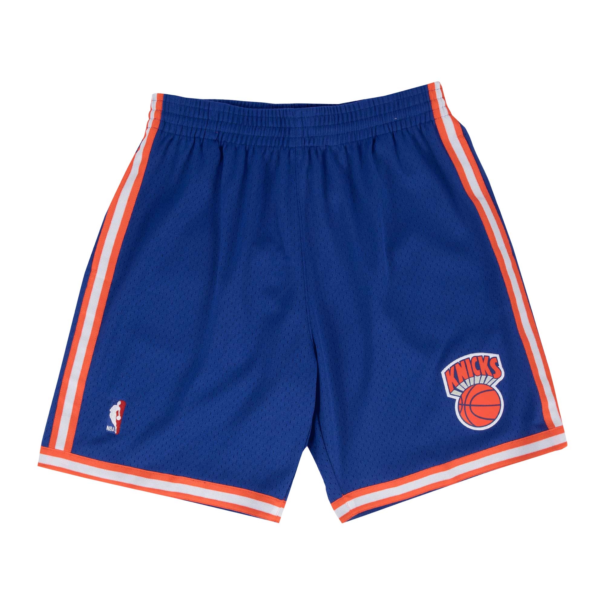 New York Knicks 1991-92 Mitchell & Ness Swingman NBA Shorts Blue