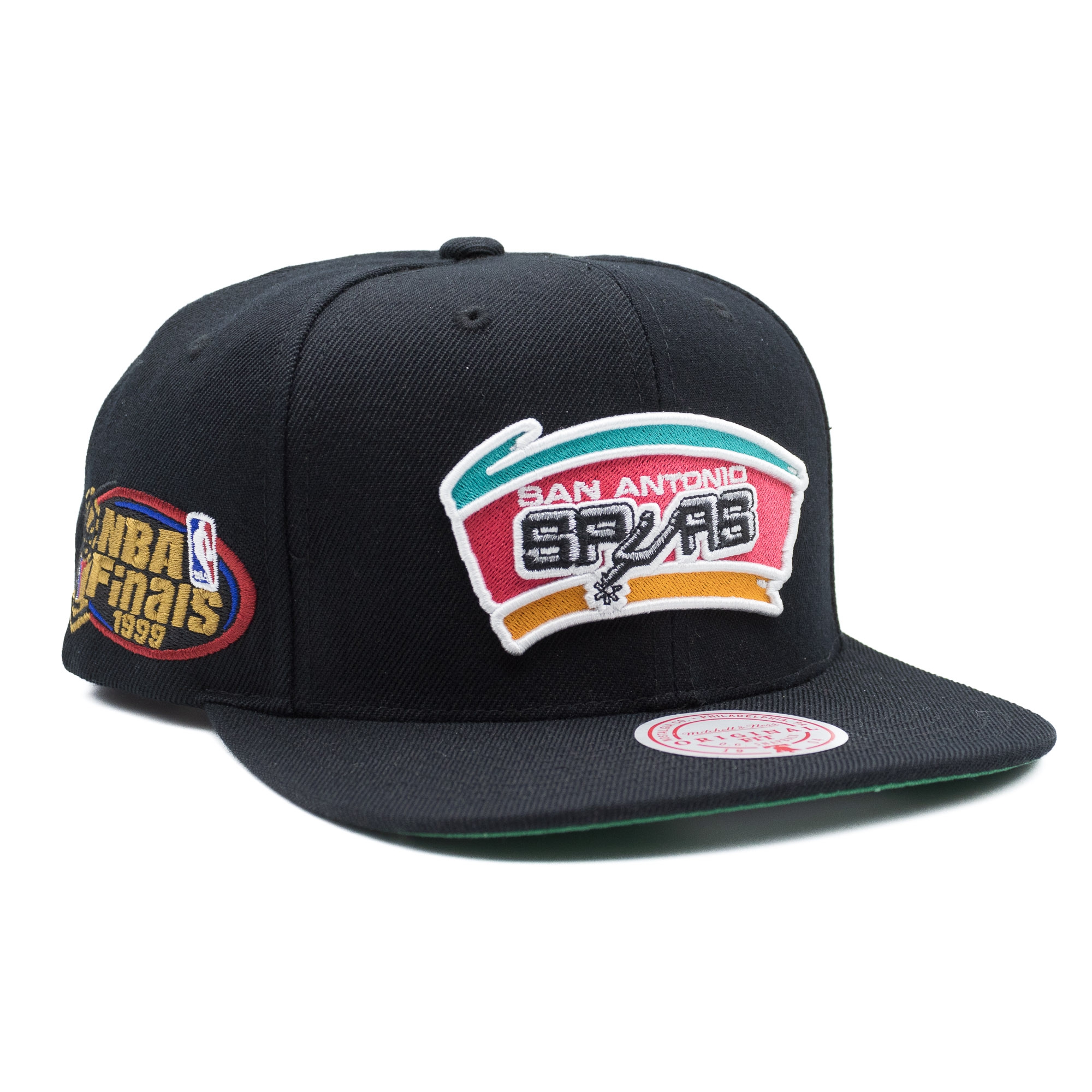 San Antonio Spurs 1999 NBA Finals Mitchell & Ness Snapback Cap Schwarz