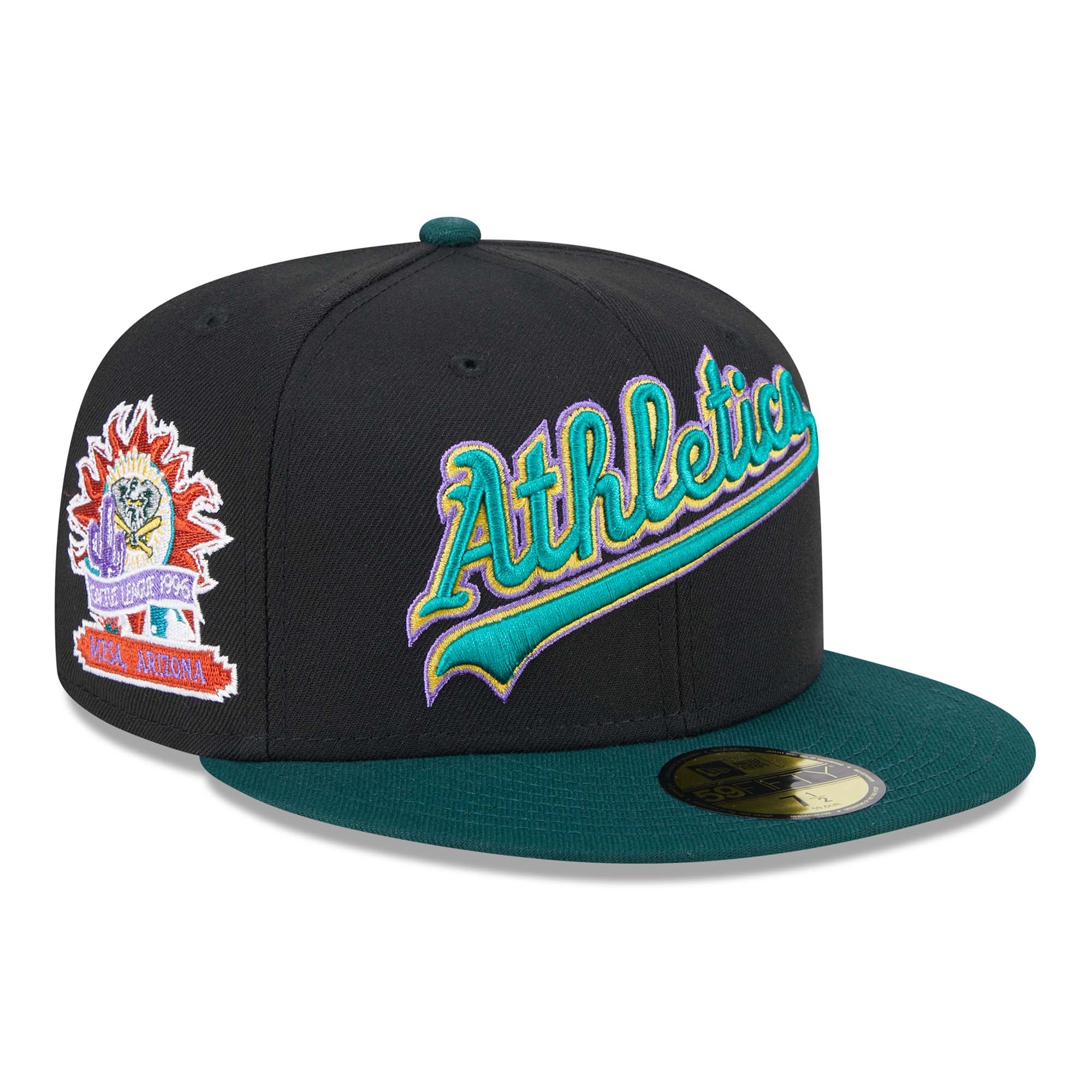 Oakland Athletics Retro 1996 Spring Training New Era 59FIFTY Fitted Cap Black