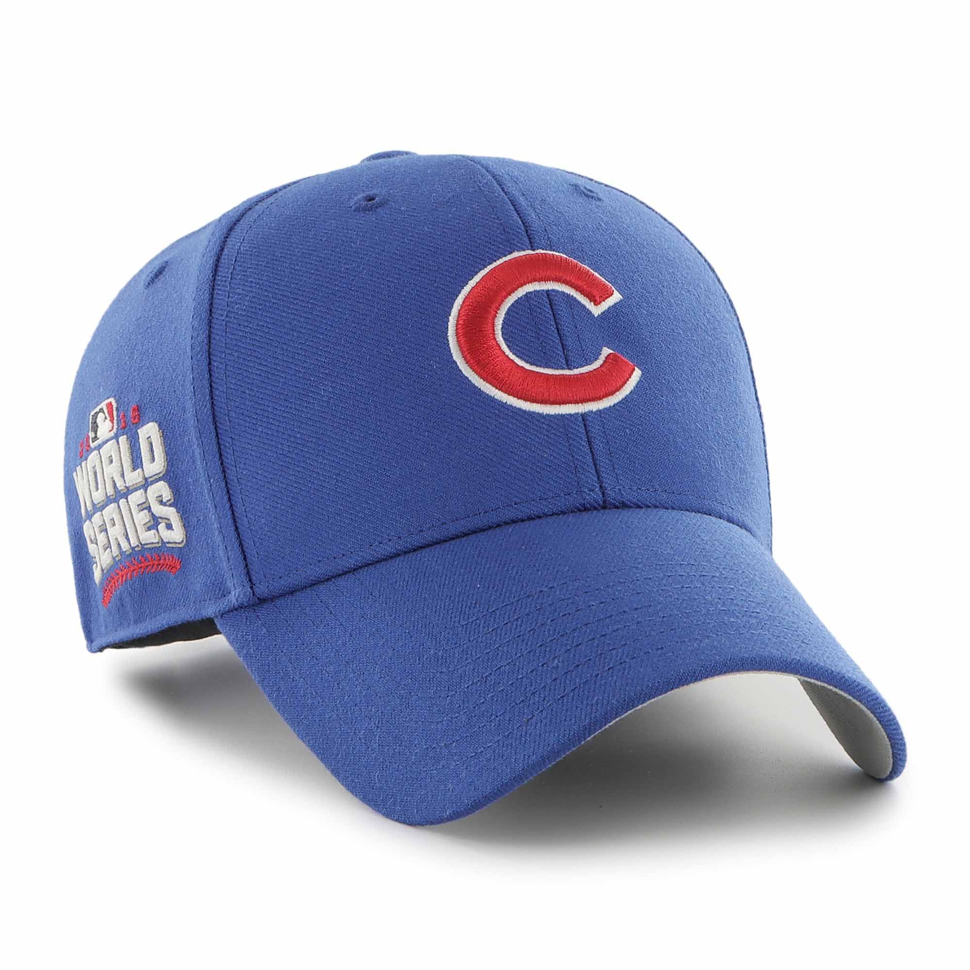 Chicago Cubs 2016 World Series '47 MVP Snapback MLB Cap Blue