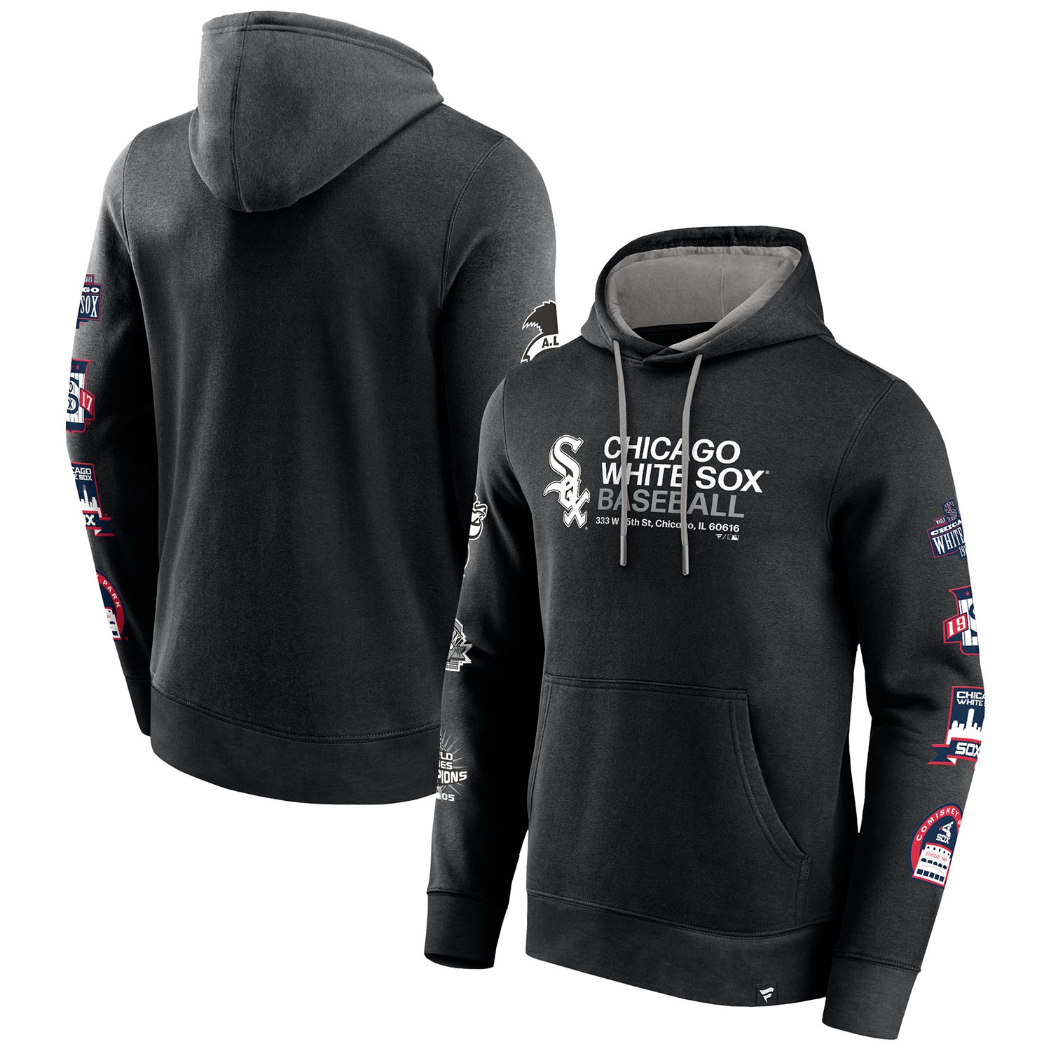 Chicago White Sox Extra Innings MLB Hoodie Black