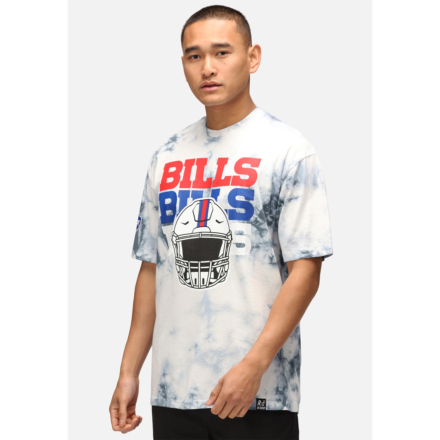 Buffalo Bills Tie-Dye Recovered Relaxed NFL T-Shirt