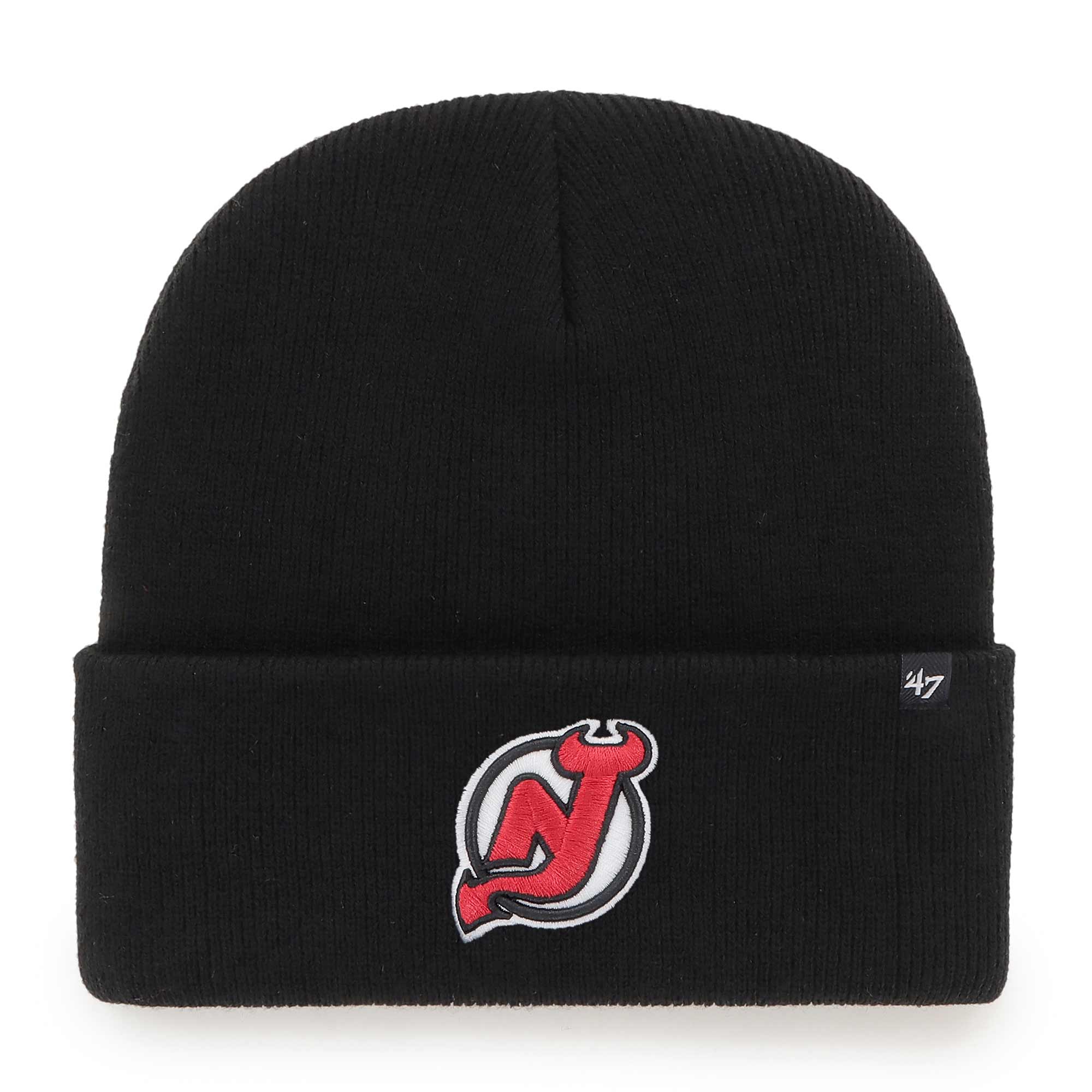 New Jersey Devils '47 Haymaker NHL Beanie Wintermütze Schwarz