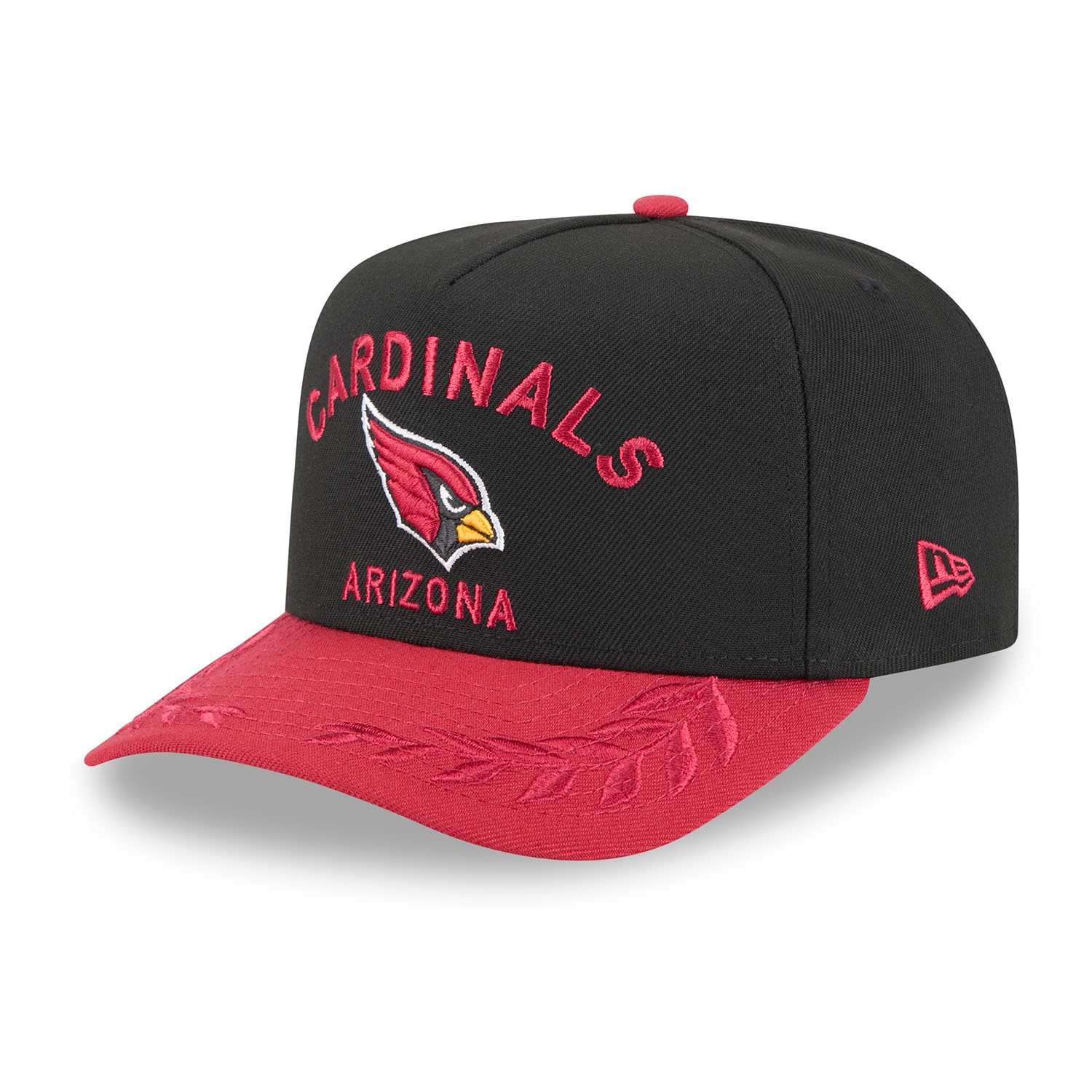 Arizona Cardinals 2025 NFL Draft New Era 9FIFTY A-Frame Snapback Cap Schwarz