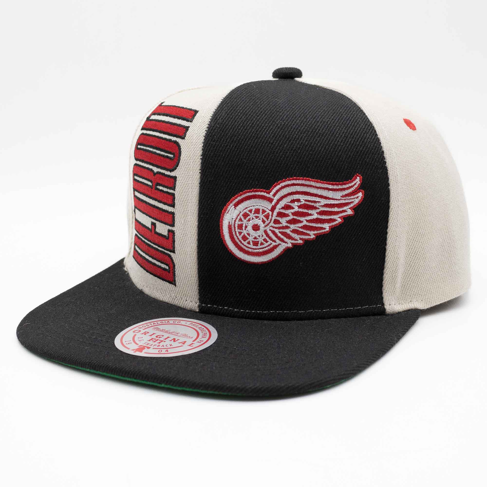 Detroit Red Wings Pop Panel Mitchell & Ness Snapback NHL Cap