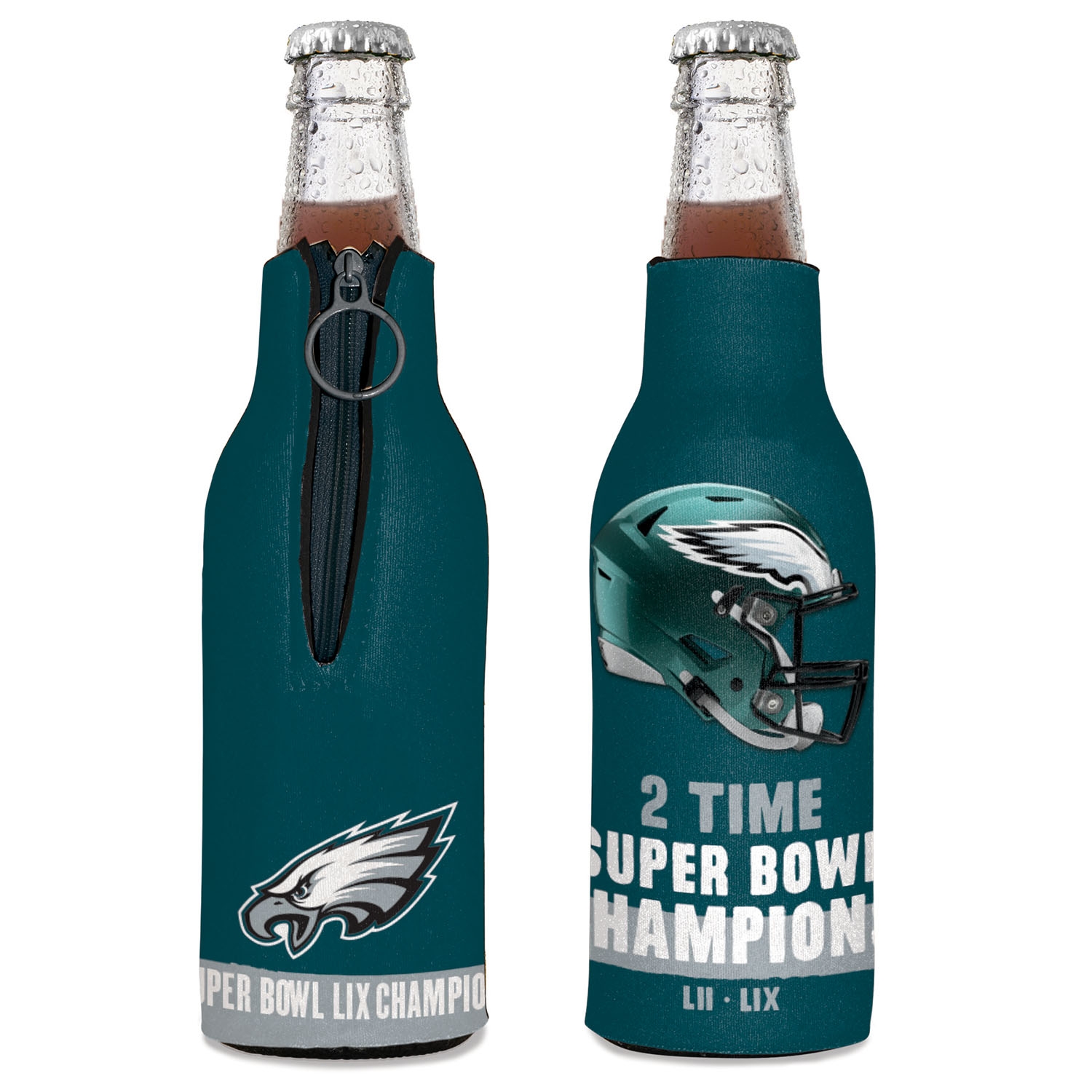 Philadelphia Eagles Super Bowl LIX Champions NFL Bottle Cooler