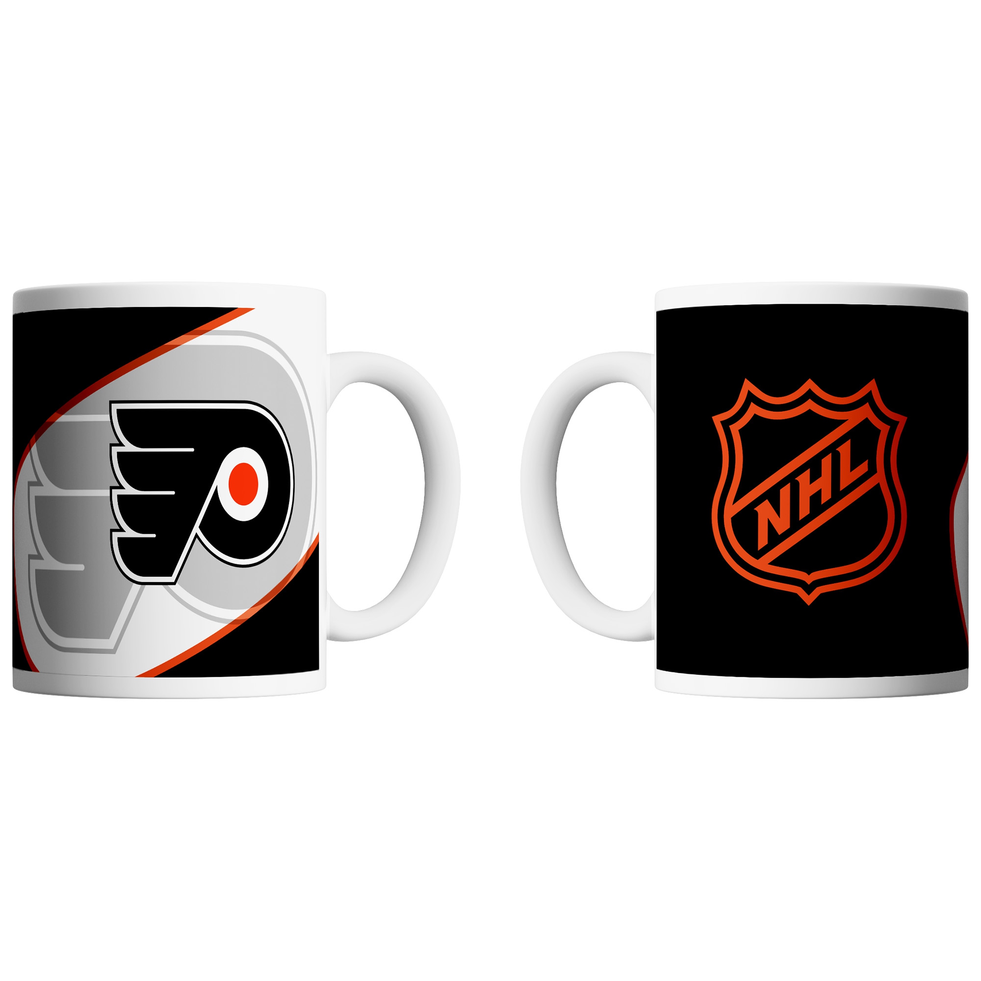Philadelphia Flyers Shadow Logo & Shield NHL Becher (330 ml)