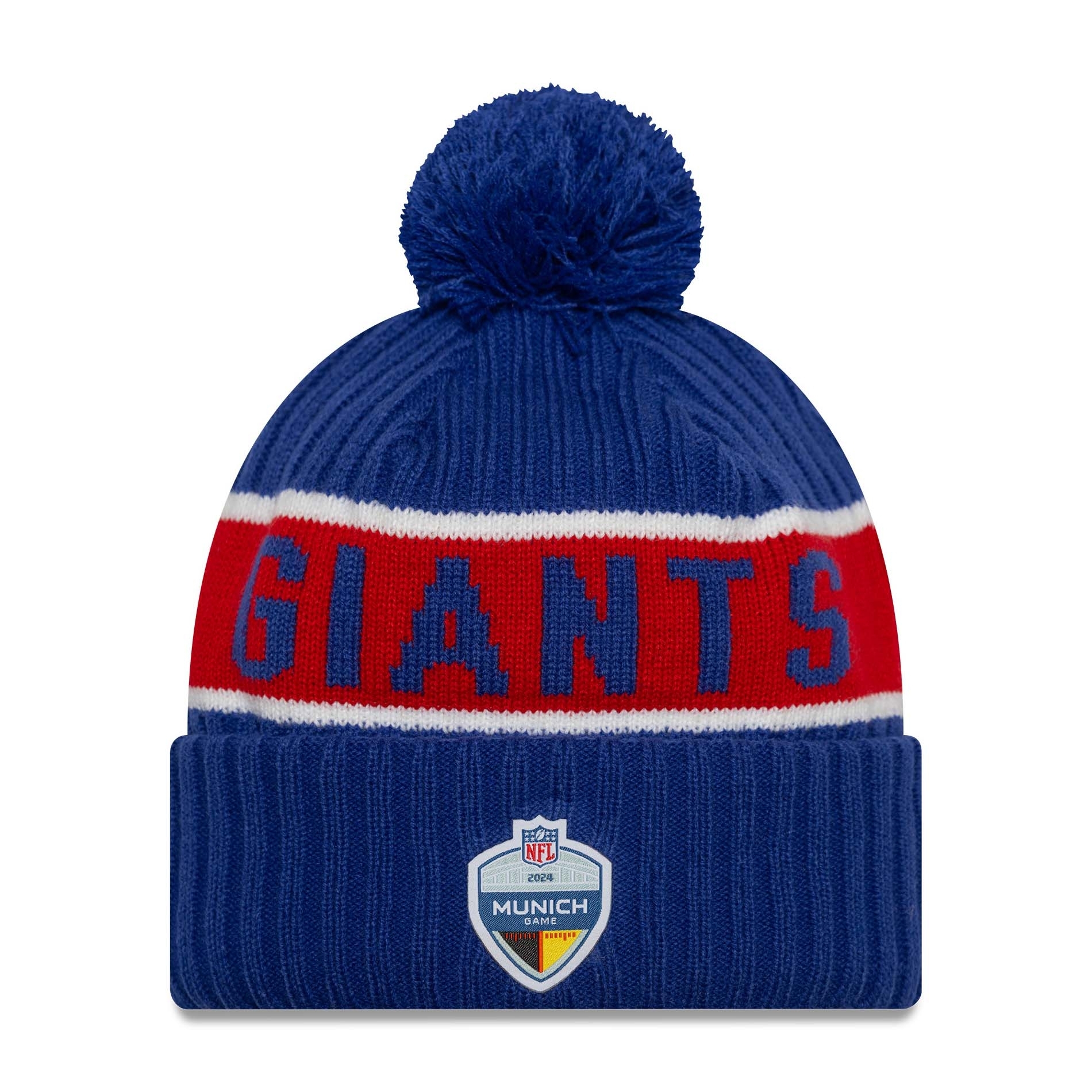 2024 NFL Munich Game New York Giants New Era Sport Knit Hat