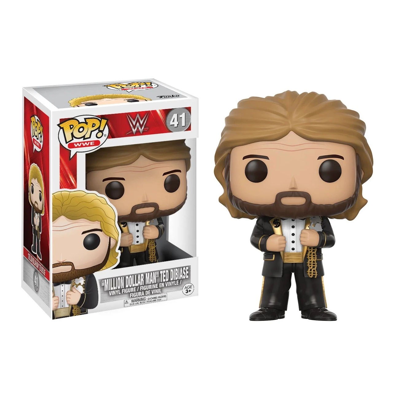 Funko POP! #41 Million Dollar Man Ted Dibiase Vinyl WWE Legends Figur