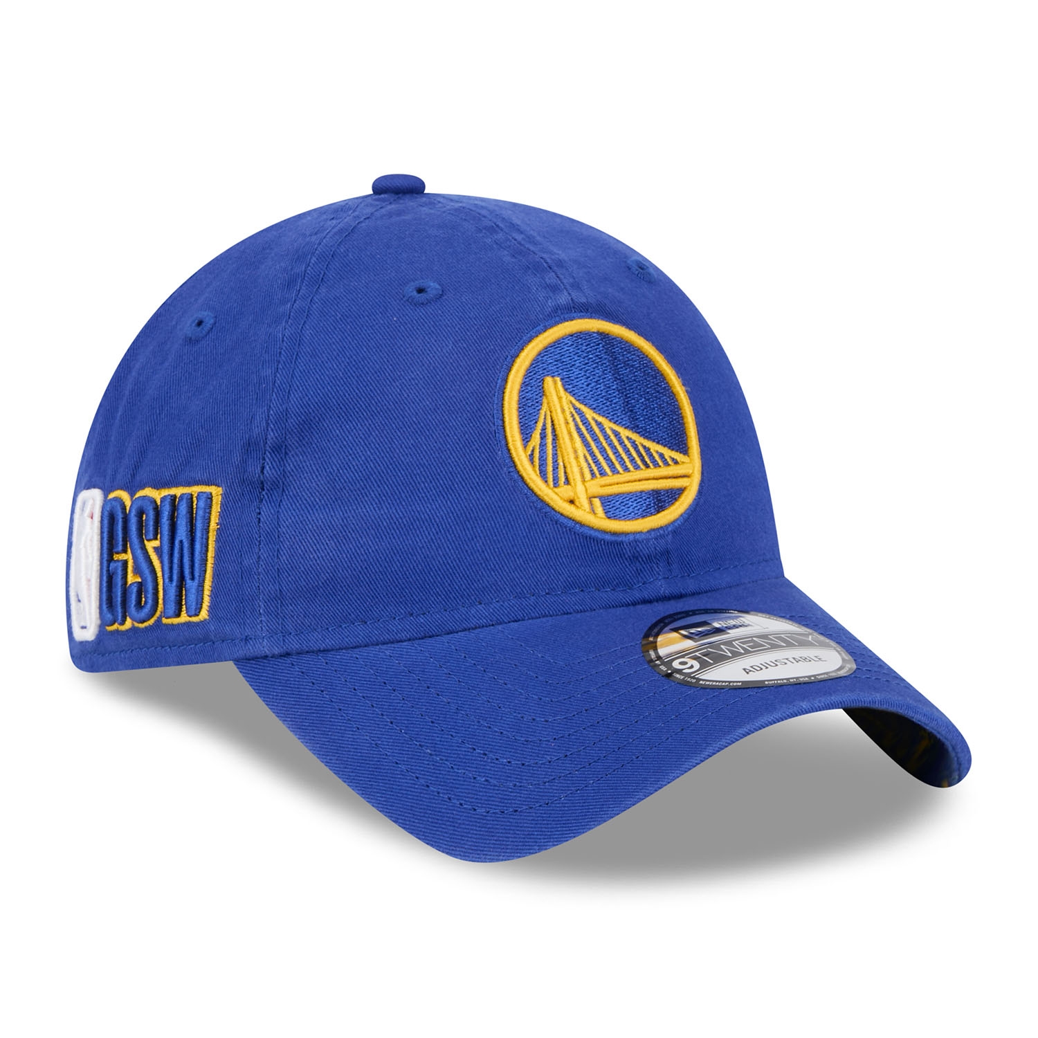 Golden State Warriors 2024 NBA Tip-Off New Era 9TWENTY Adjustable Cap Blue