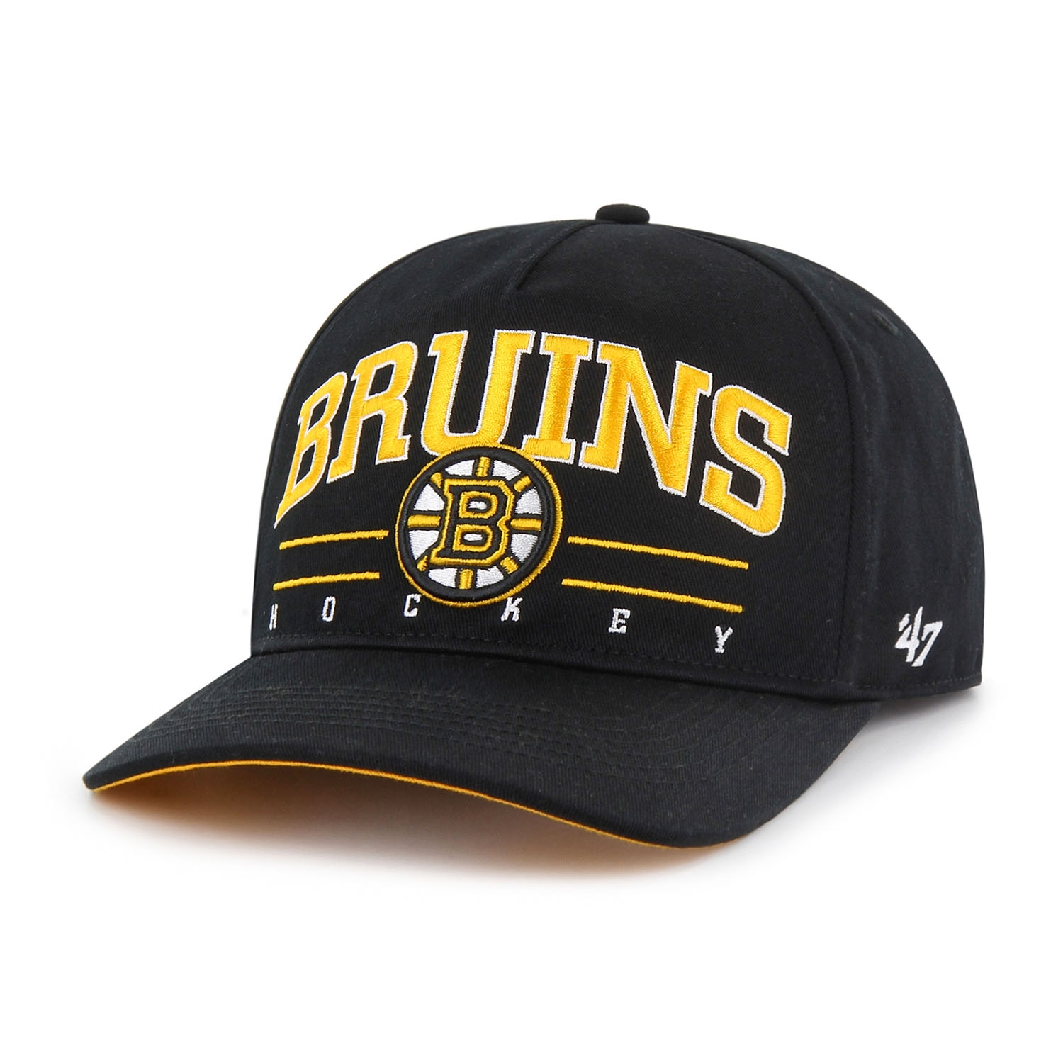 Boston Bruins Hitch Roscoe '47 Adjustable NHL Cap Black