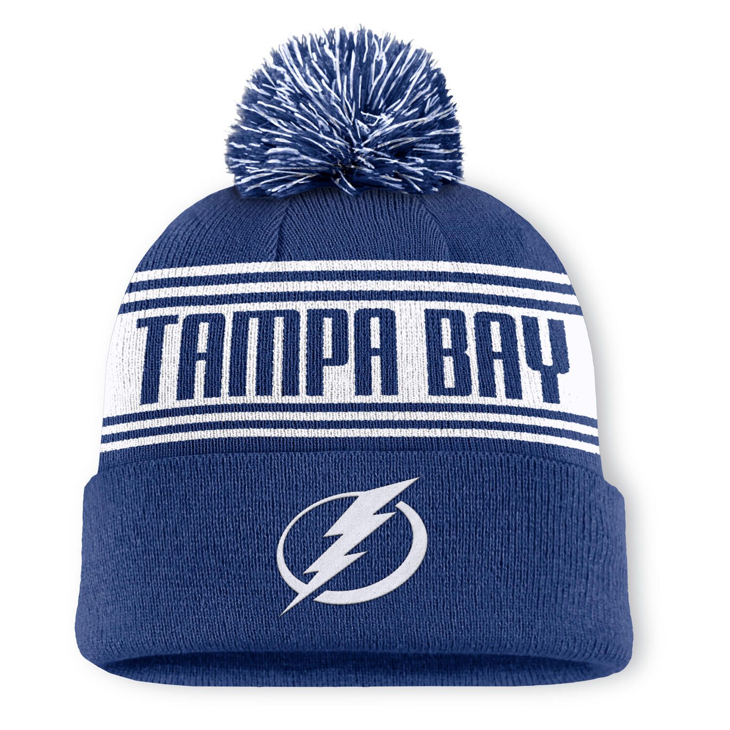 Tampa Bay Lightning Enforcer NHL Knit Hat Blue
