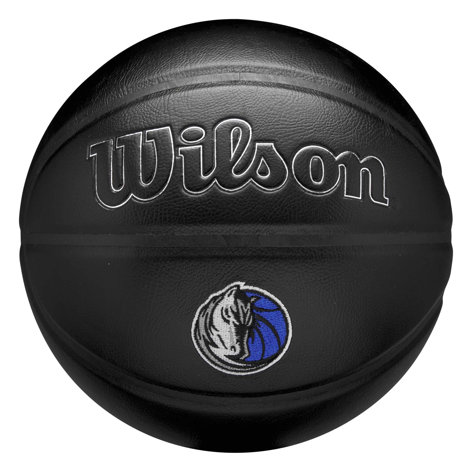 Dallas Mavericks Premiere Wilson NBA Basketball Schwarz (Size 7)