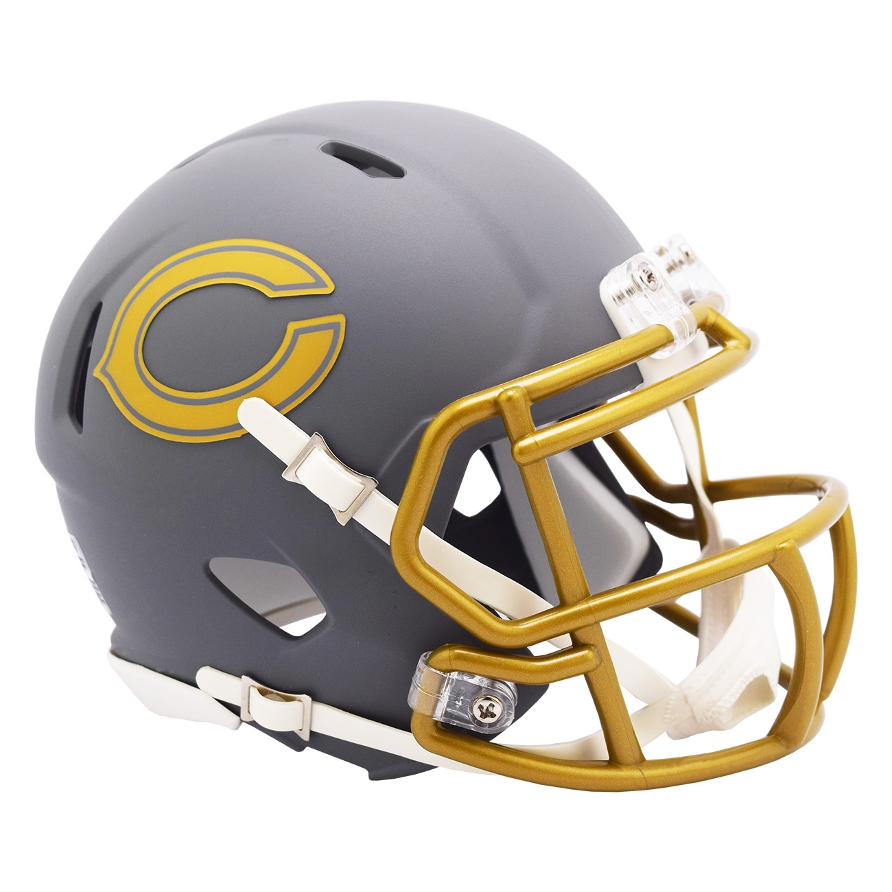 Chicago Bears Slate Alternate NFL Speed Mini Helm