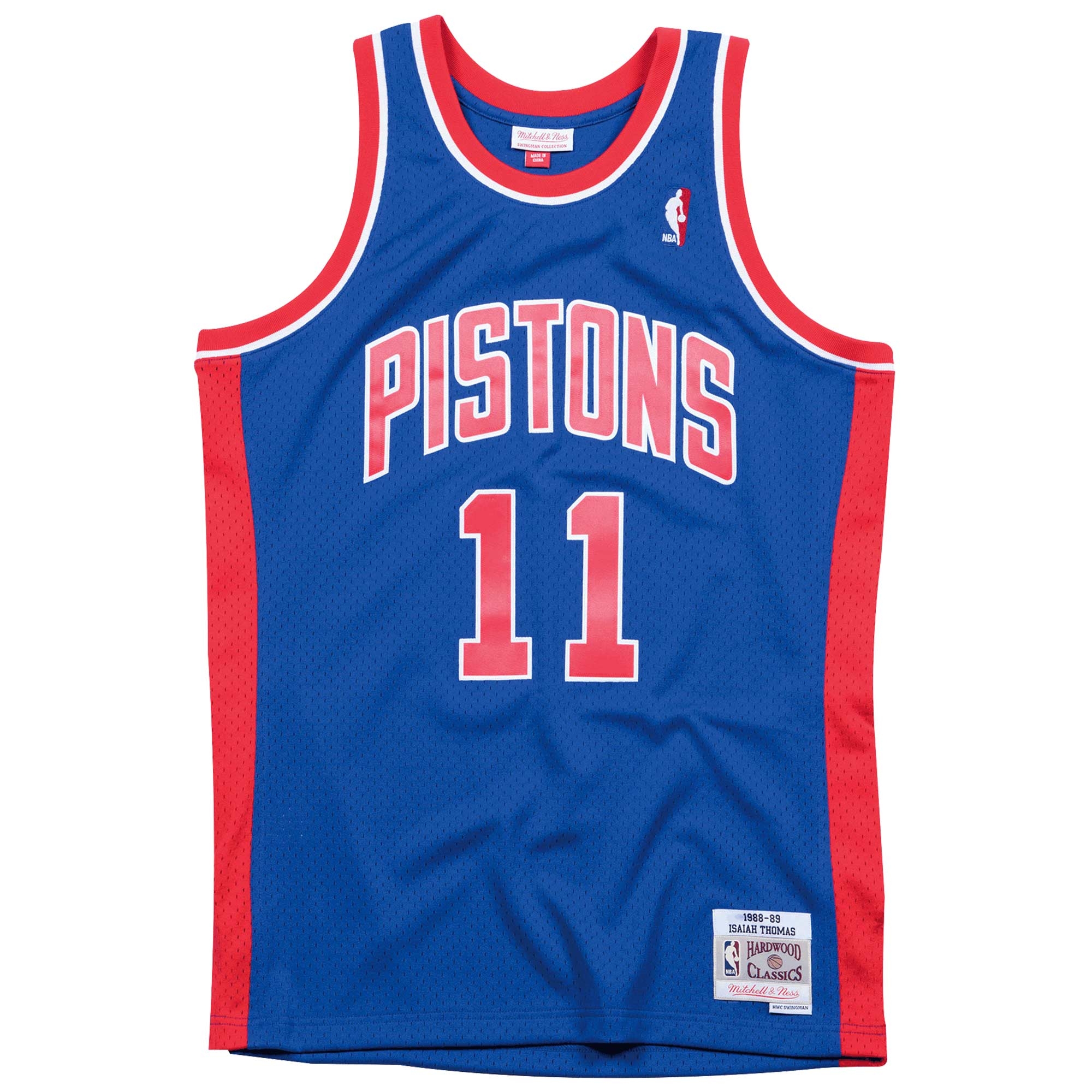 Isiah Thomas #11 Detroit Pistons 1988-89 Mitchell & Ness Swingman NBA Trikot