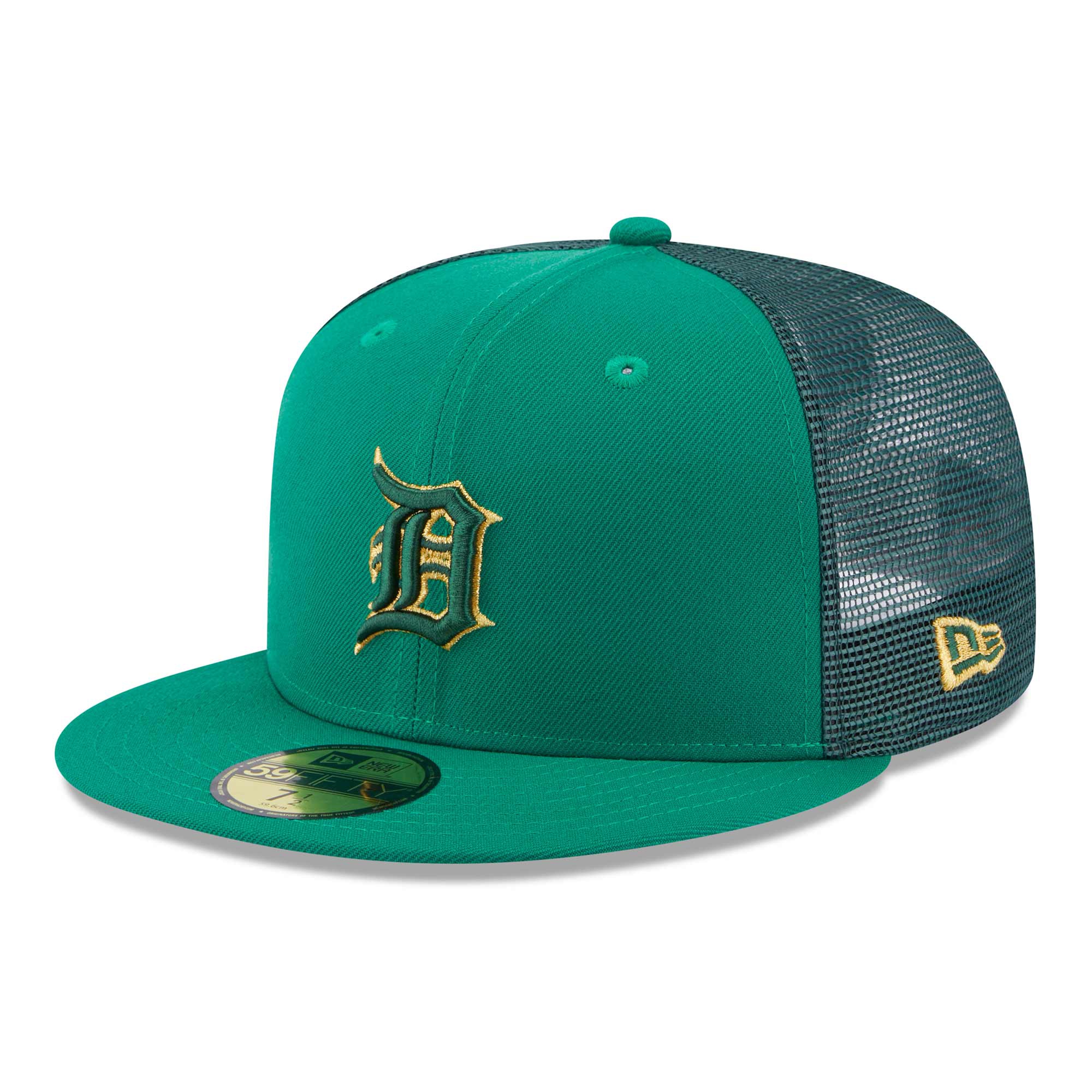 Detroit Tigers 2023 St. Patrick's Day Authentic 59FIFTY MLB Cap Grün