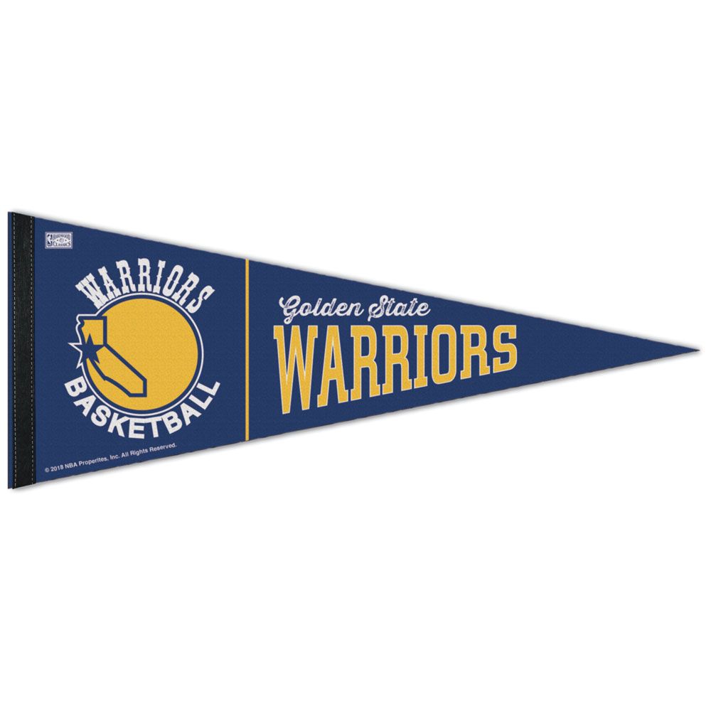 Golden State Warriors Hardwood Classics Premium NBA Pennant
