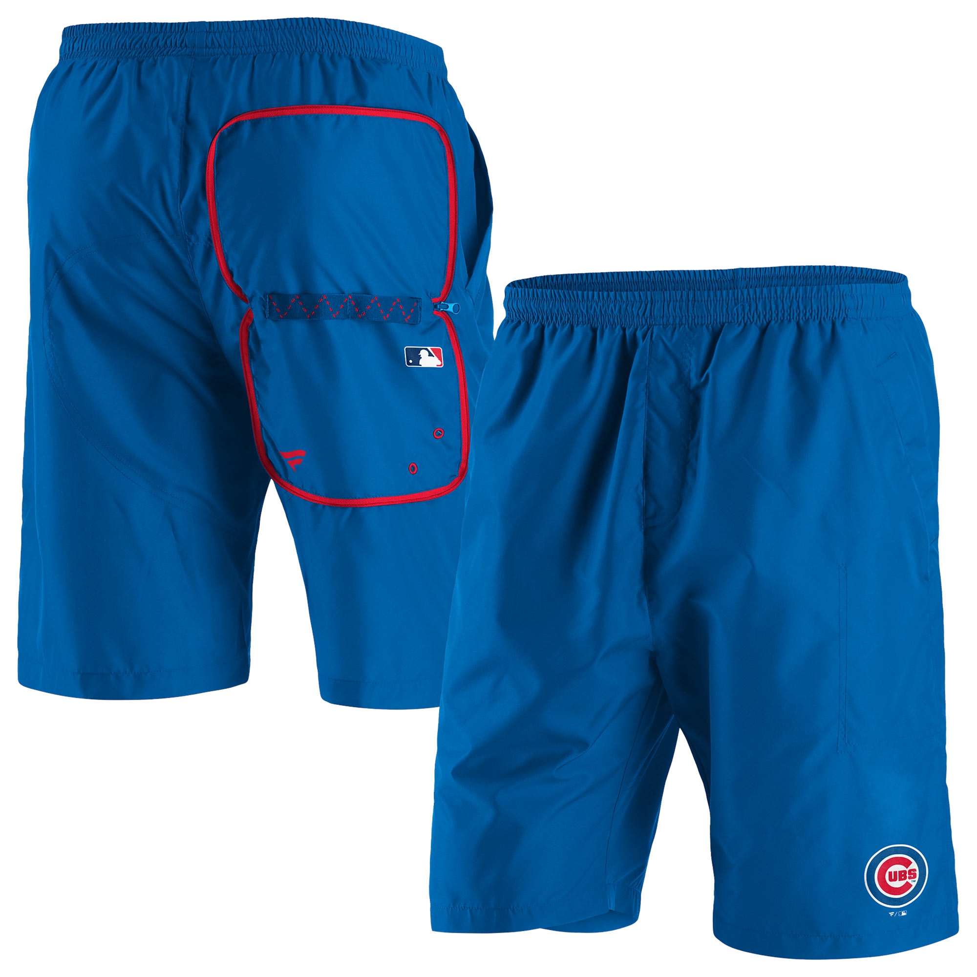 Chicago Cubs Enhanced Sport Fanatics MLB Shorts Blue