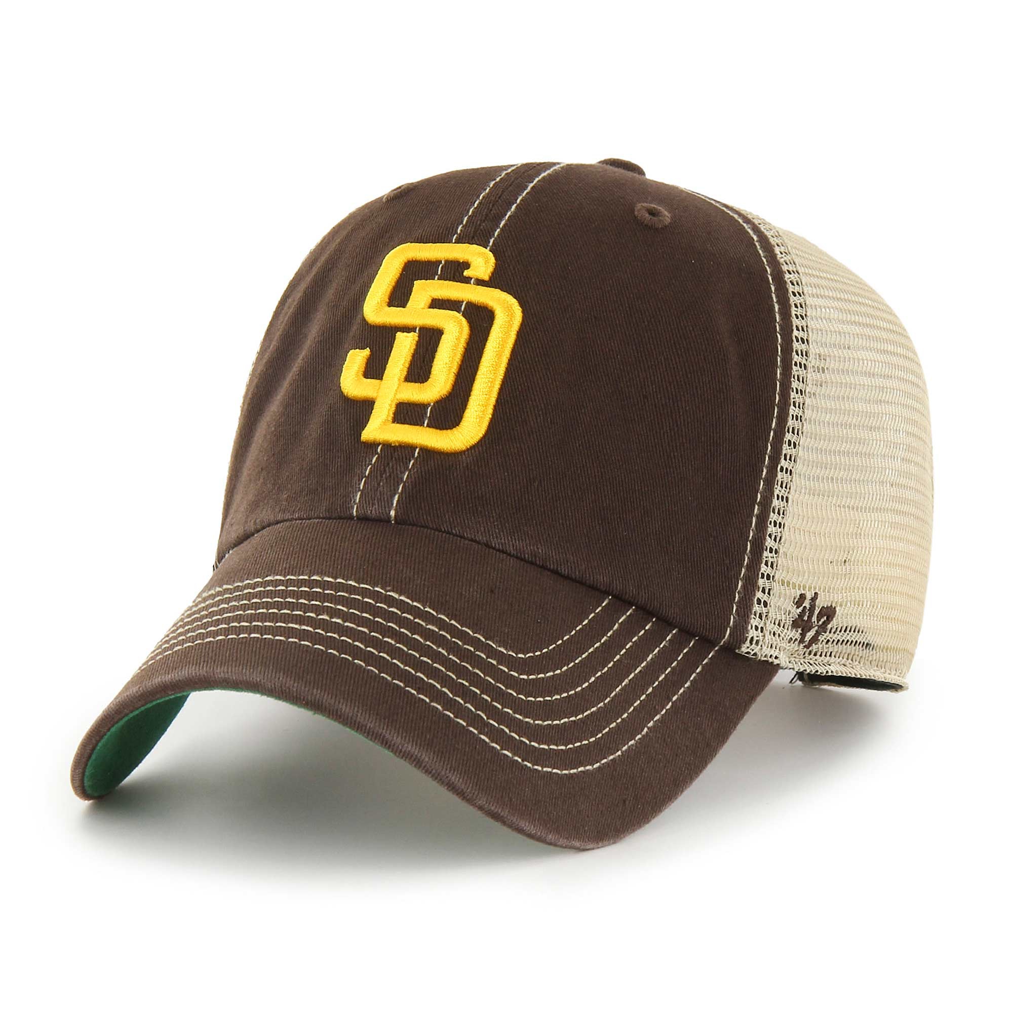 San Diego Padres Trawler '47 Clean Up Trucker MLB Cap