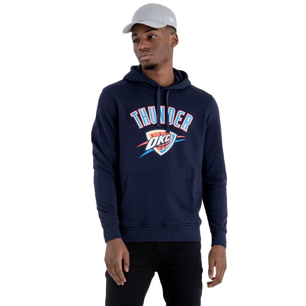 Oklahoma City Thunder Team Logo Hoodie NBA Sweatshirt