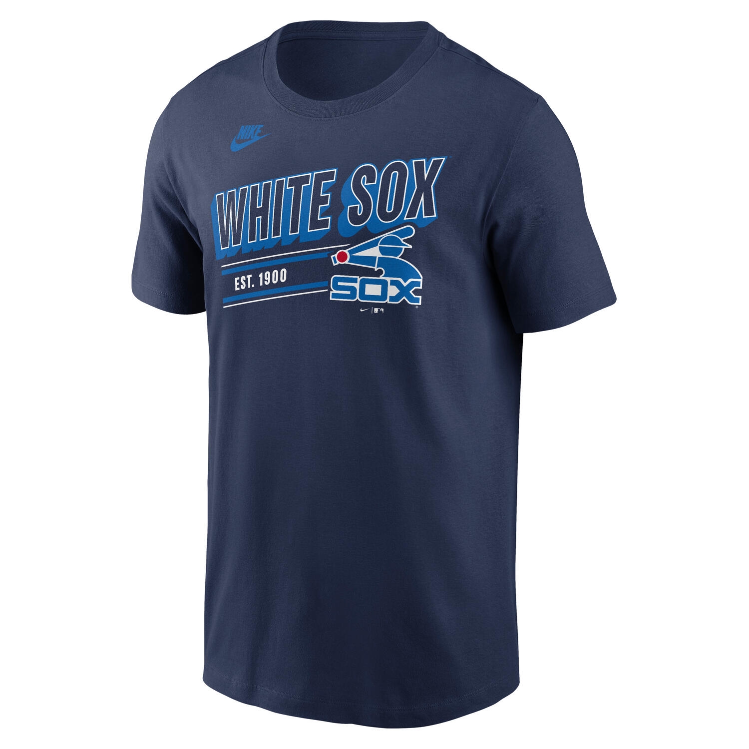 Chicago White Sox MLB Cooperstown Cotton T-Shirt Navy
