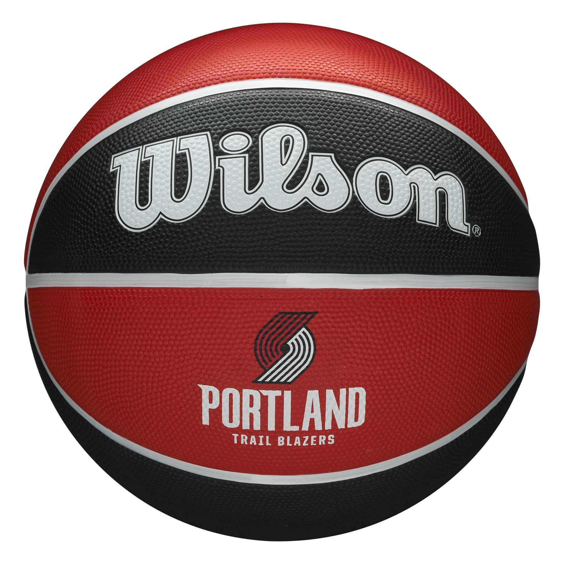 Portland Trail Blazers Team Tribute Wilson NBA Basketball (Size 7)