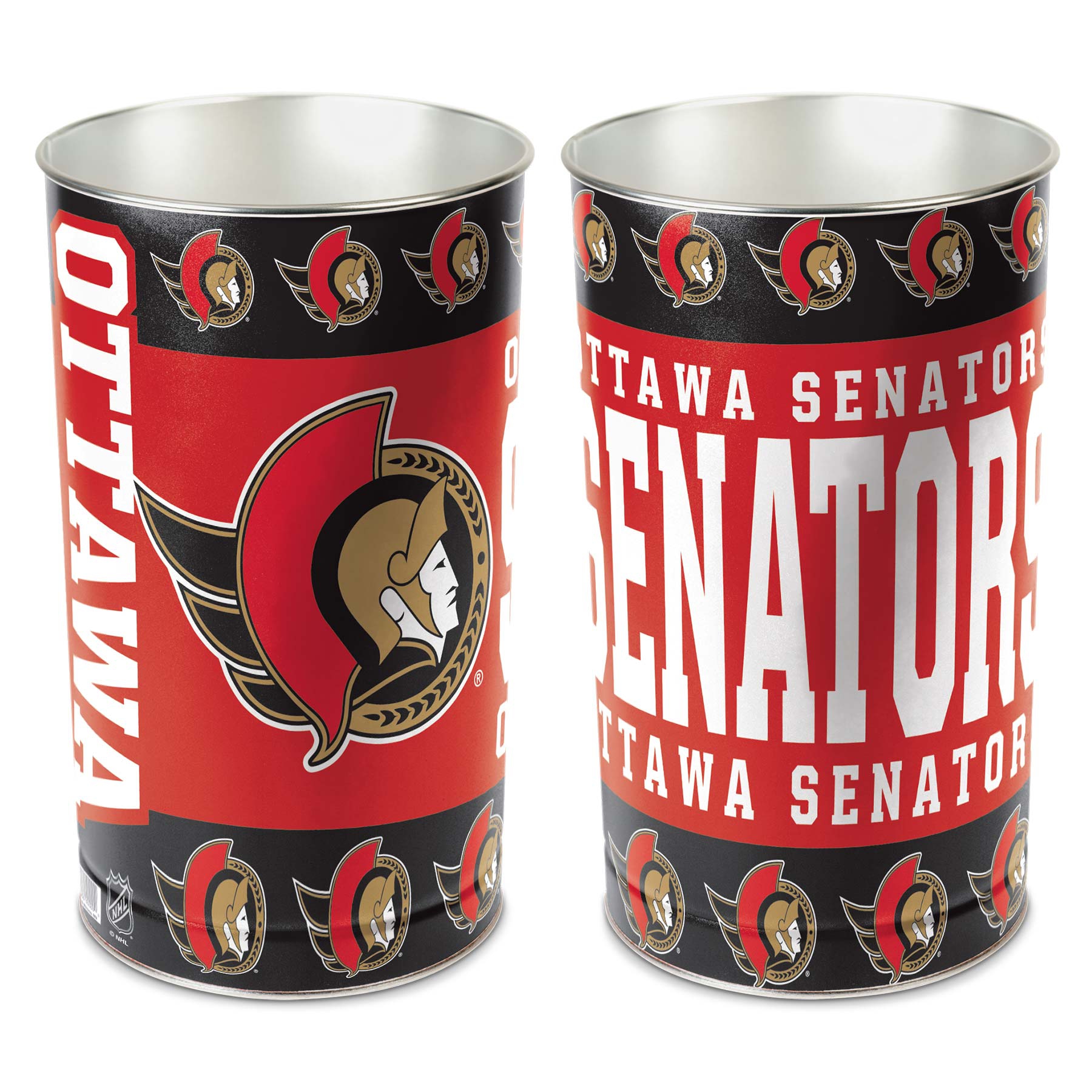 Ottawa Senators WinCraft Metall NHL Papierkorb