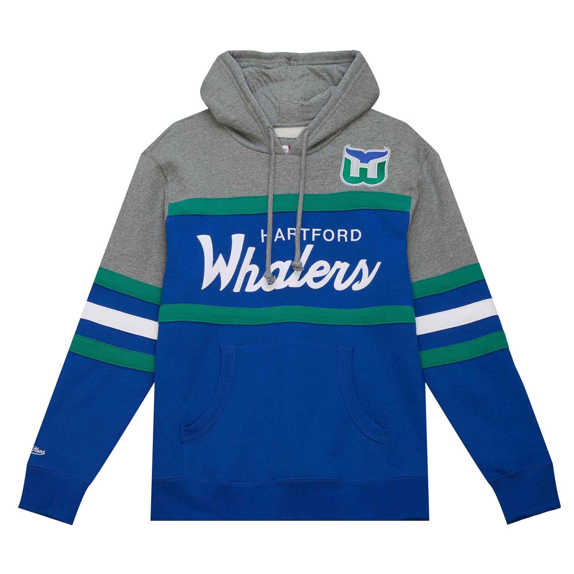 Hartford Whalers Head Coach Mitchell & Ness NHL Hoodie