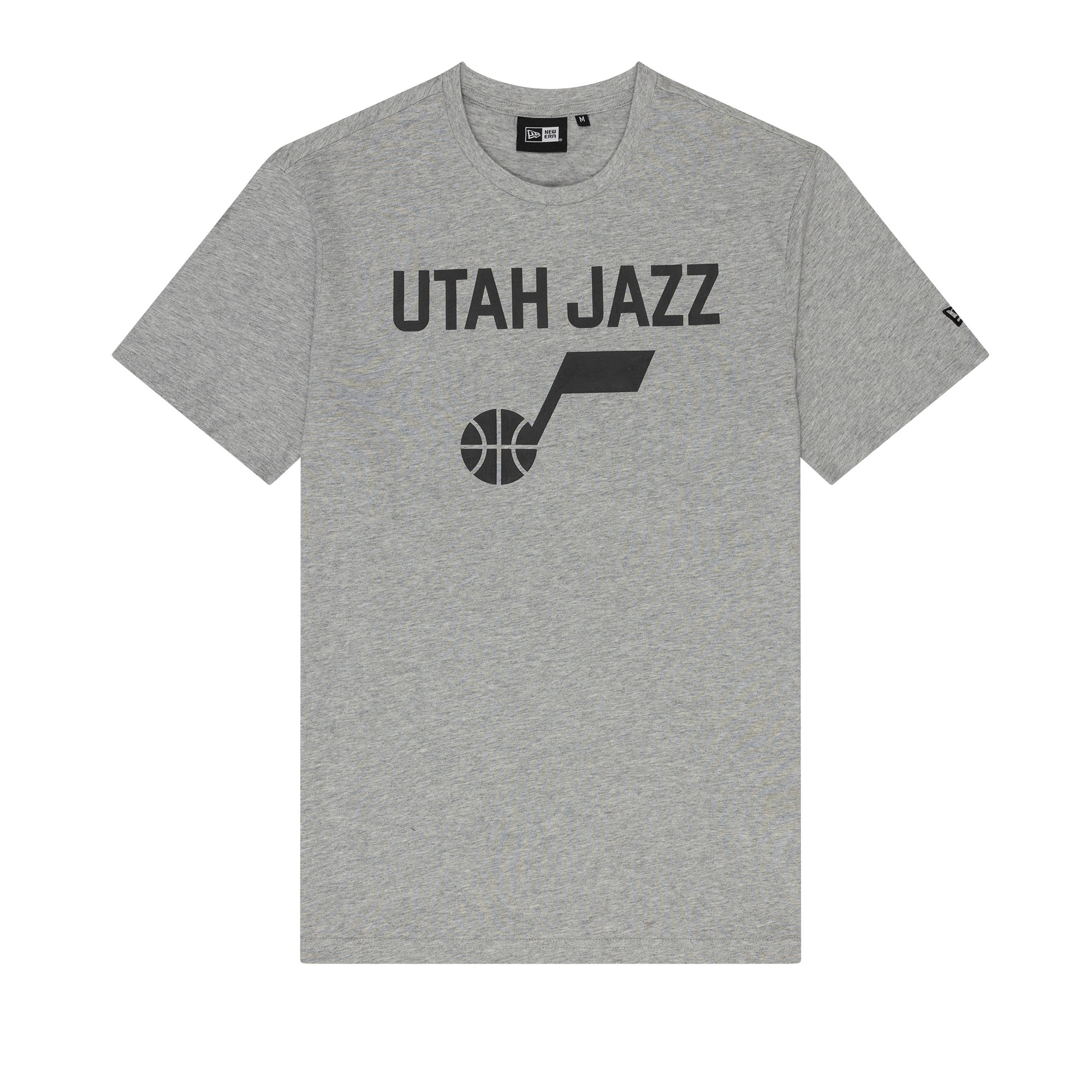 Utah Jazz Team Logo New Era NBA T-Shirt Grau