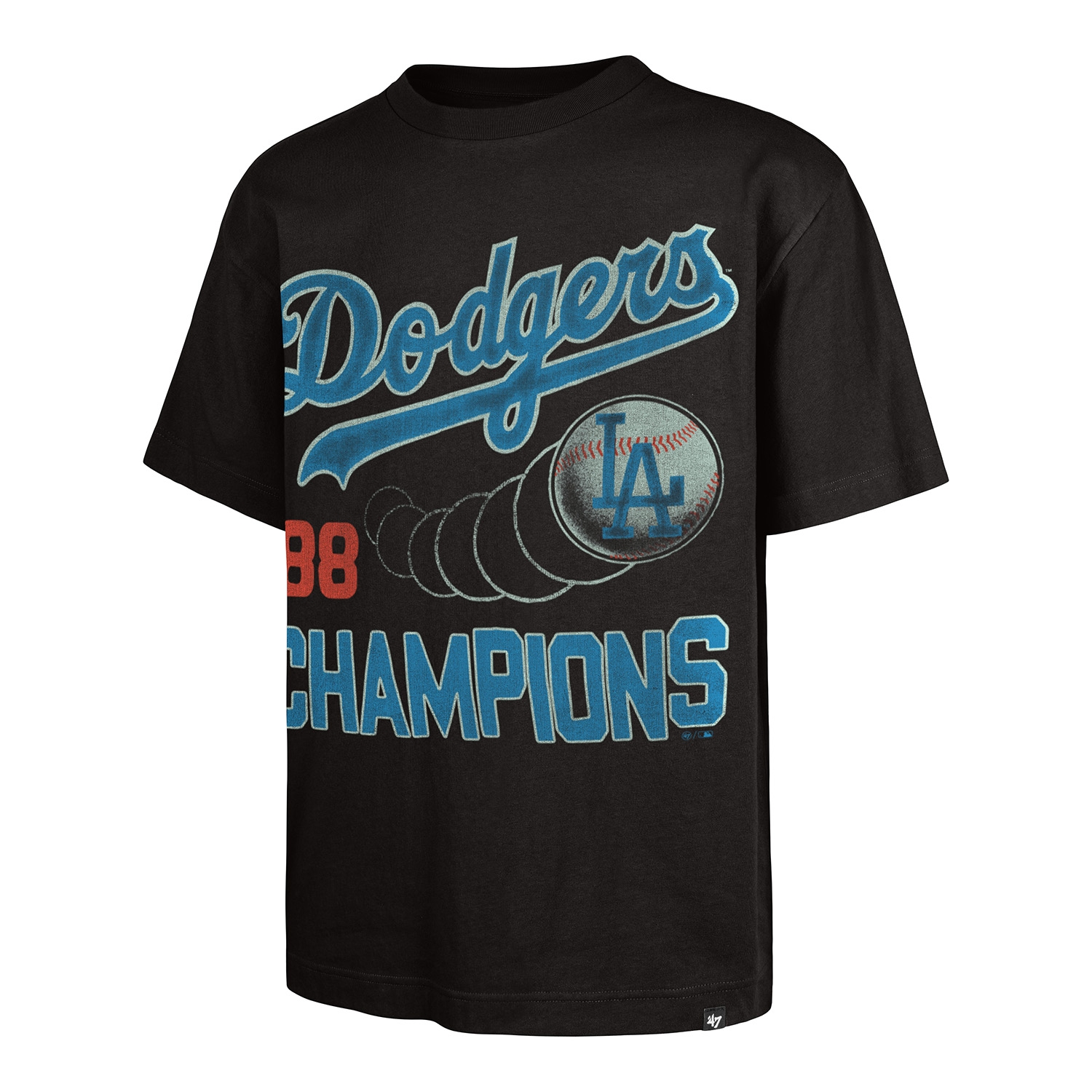 Los Angeles Dodgers Sigma '47 Foundation MLB T-Shirt Carbonite