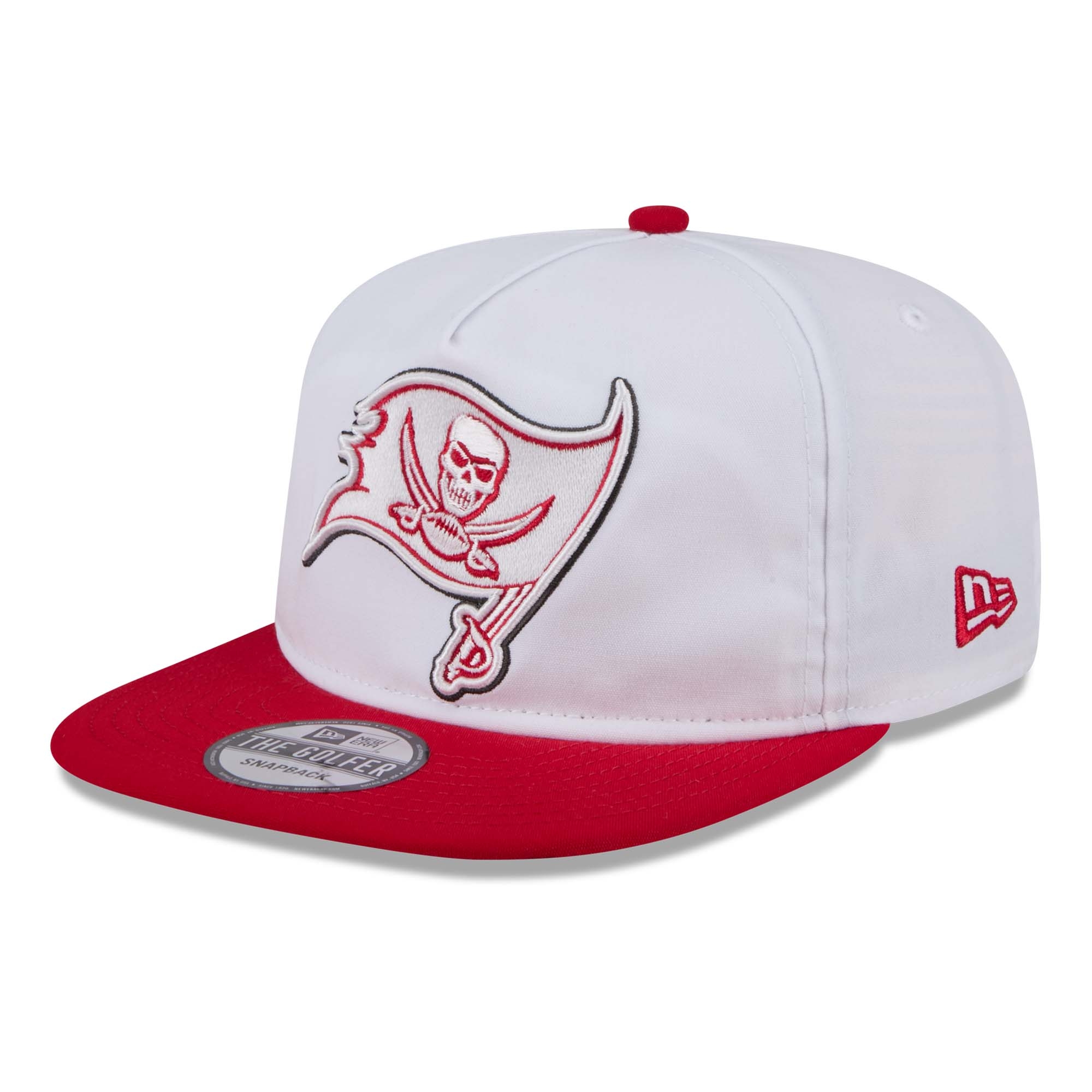 Tampa Bay Buccaneers 2024 NFL Training Camp New Era Golfer Snapback Cap White