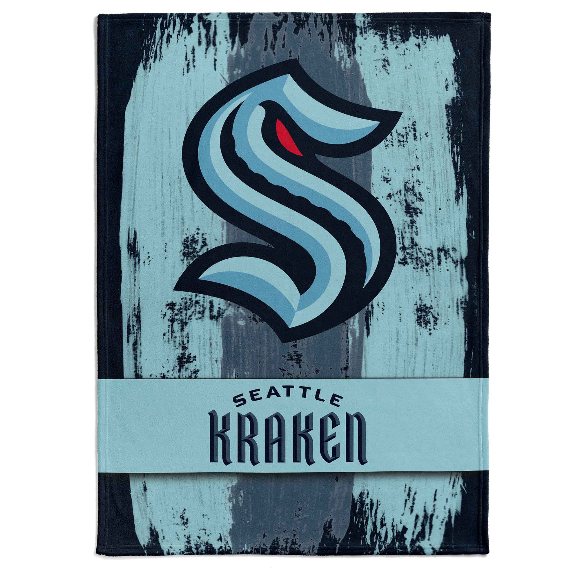 Seattle Kraken Brush Fleece NHL Blanket