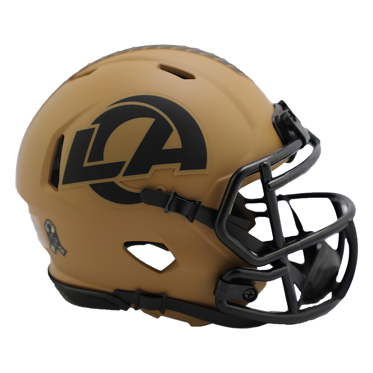 Los Angeles Rams 2023 Salute to Service NFL Speed Mini Helm