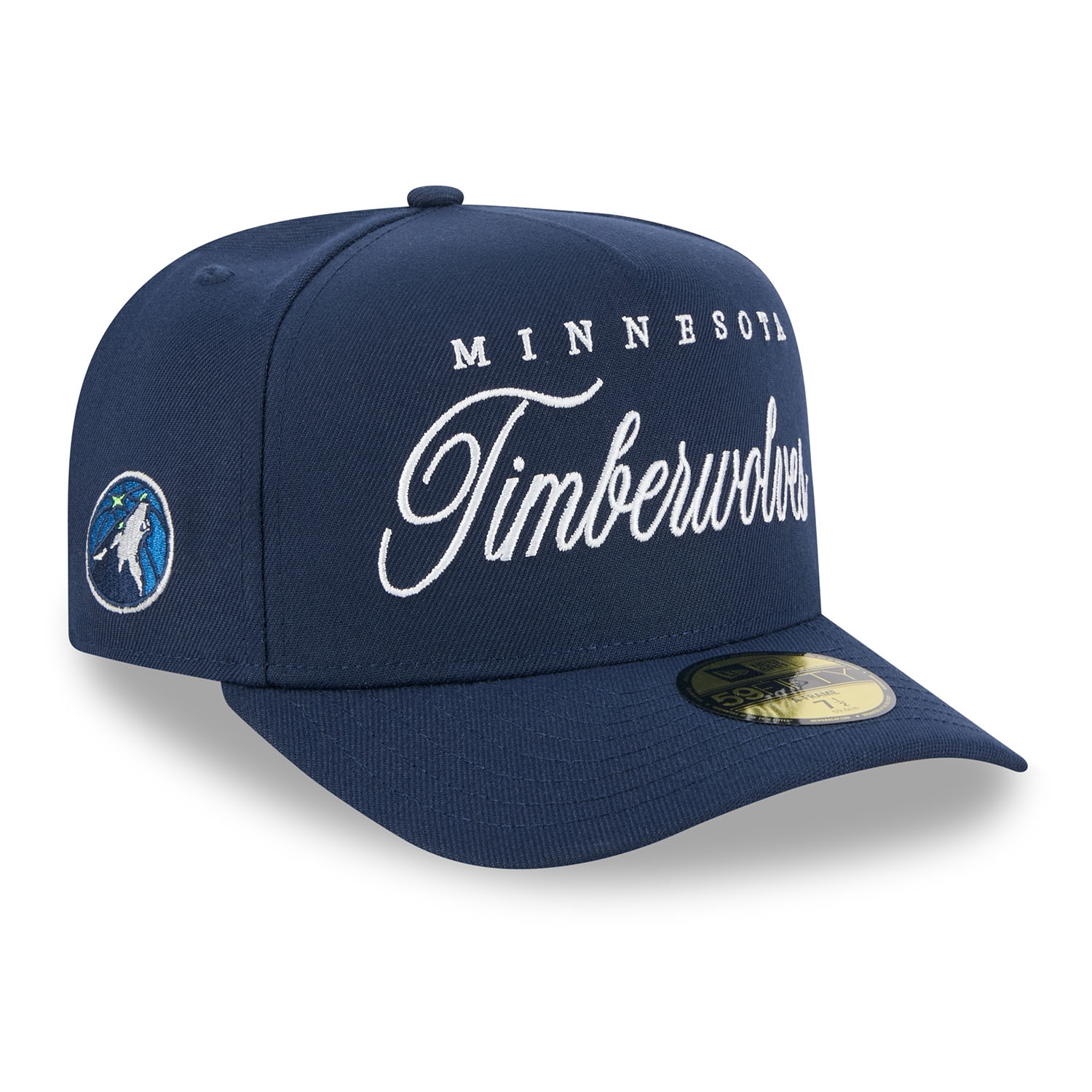 Minnesota Timberwolves 2025 NBA Draft New Era 59FIFTY A-Frame Fitted Cap Navy